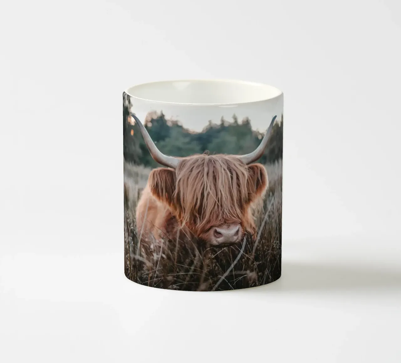 Highland Kuh tazza in ceramica da Sibbershusum