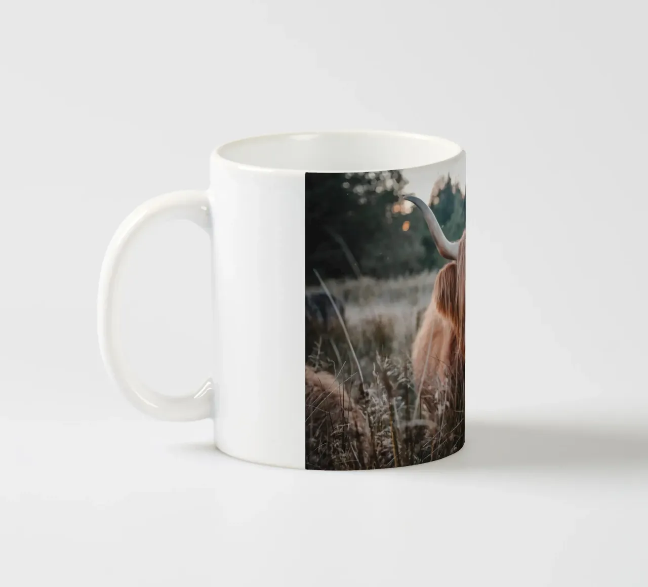 Highland Kuh tazza in ceramica da Sibbershusum
