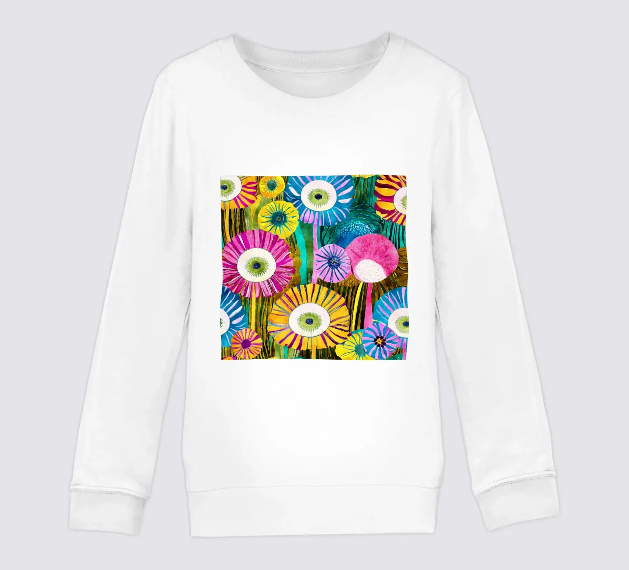 Denti di leone divertenti felpa bambino da Botanical Pattern House