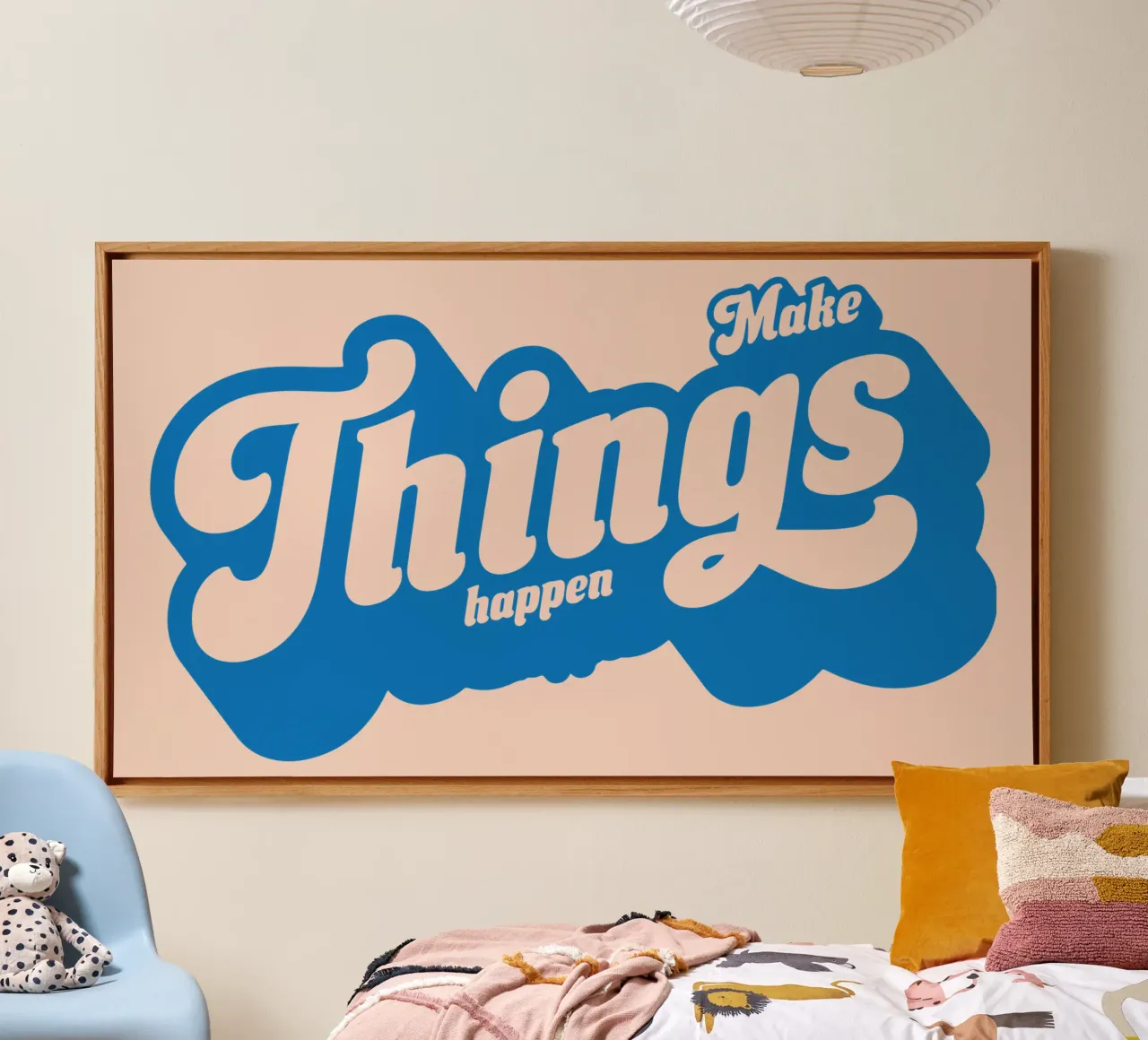 Make Things Happen canvas by Gunawan Rb