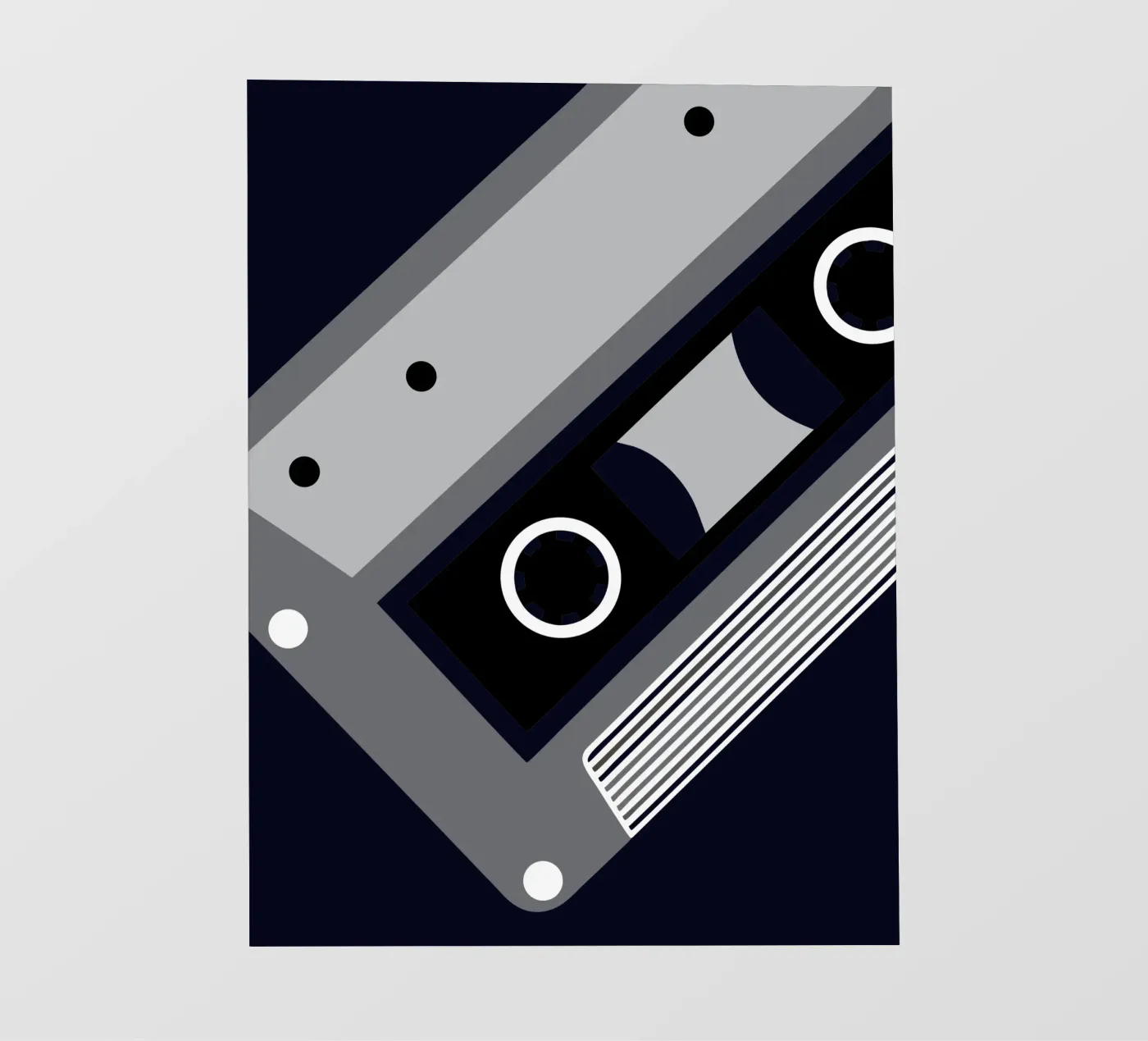 Cassettes fotobehang van LOOK DIFFERENT