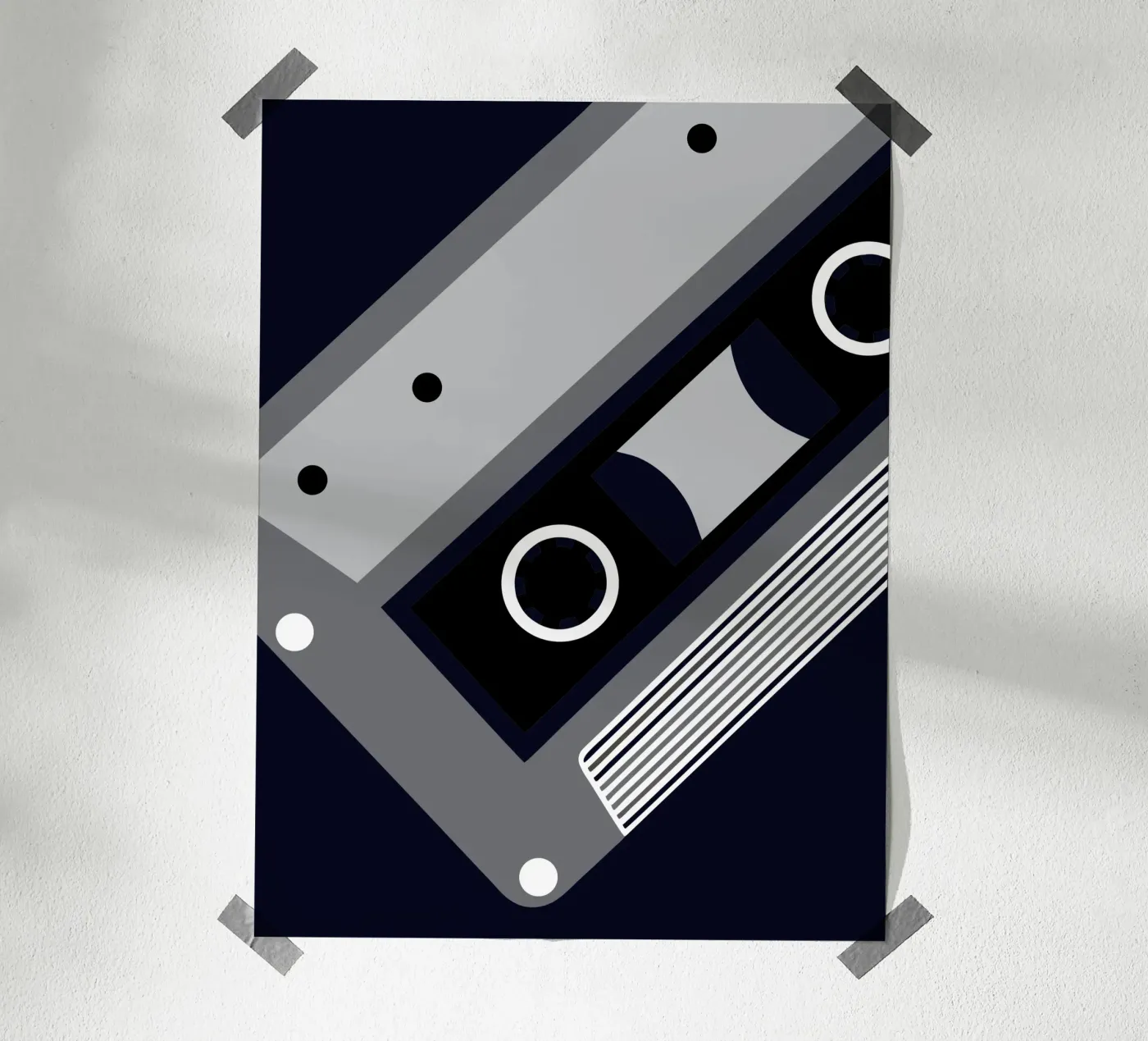 Cassettes poster by LOOK DIFFERENT