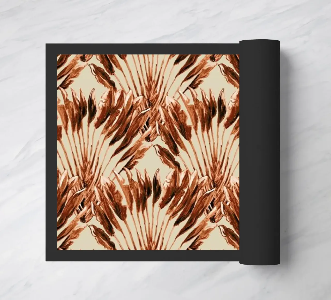 Madagascar Travellers Palm Terracotta Rood zerbino da Femke Zwaan