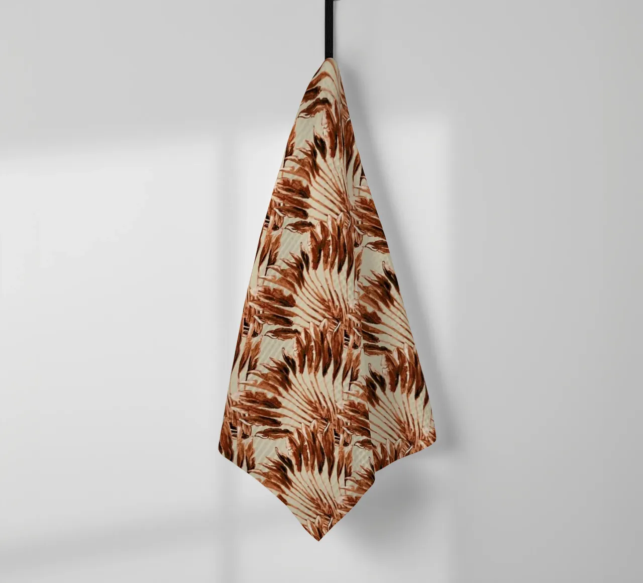 Madagascar Travellers Palm Terracotta Rood canovaccio da cucina da Femke Zwaan