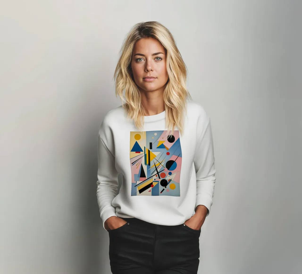 Abstrakt Formen felpa da kosinsart.gallery