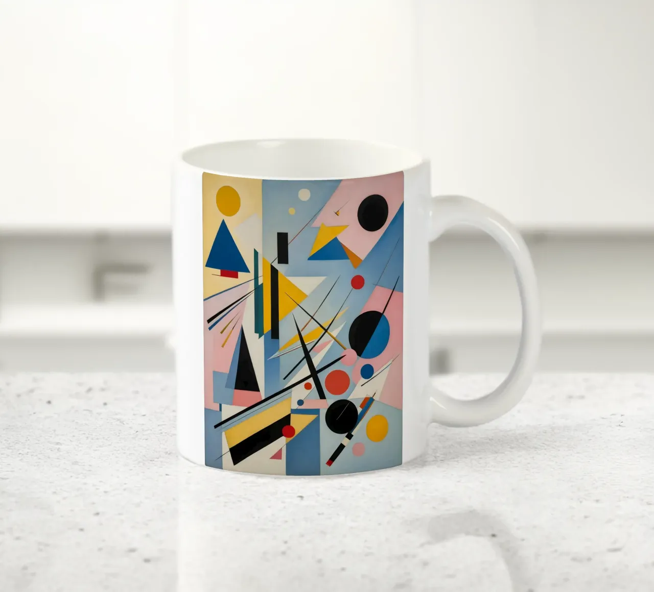 Abstrakt Formen tazza in ceramica da kosinsart.gallery
