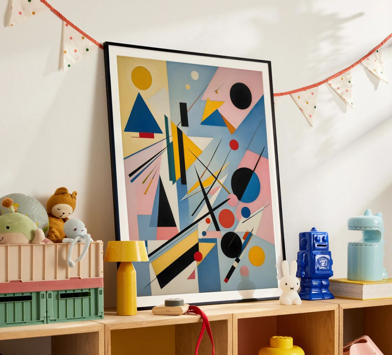 Abstrakt Formen poster by kosinsart.gallery