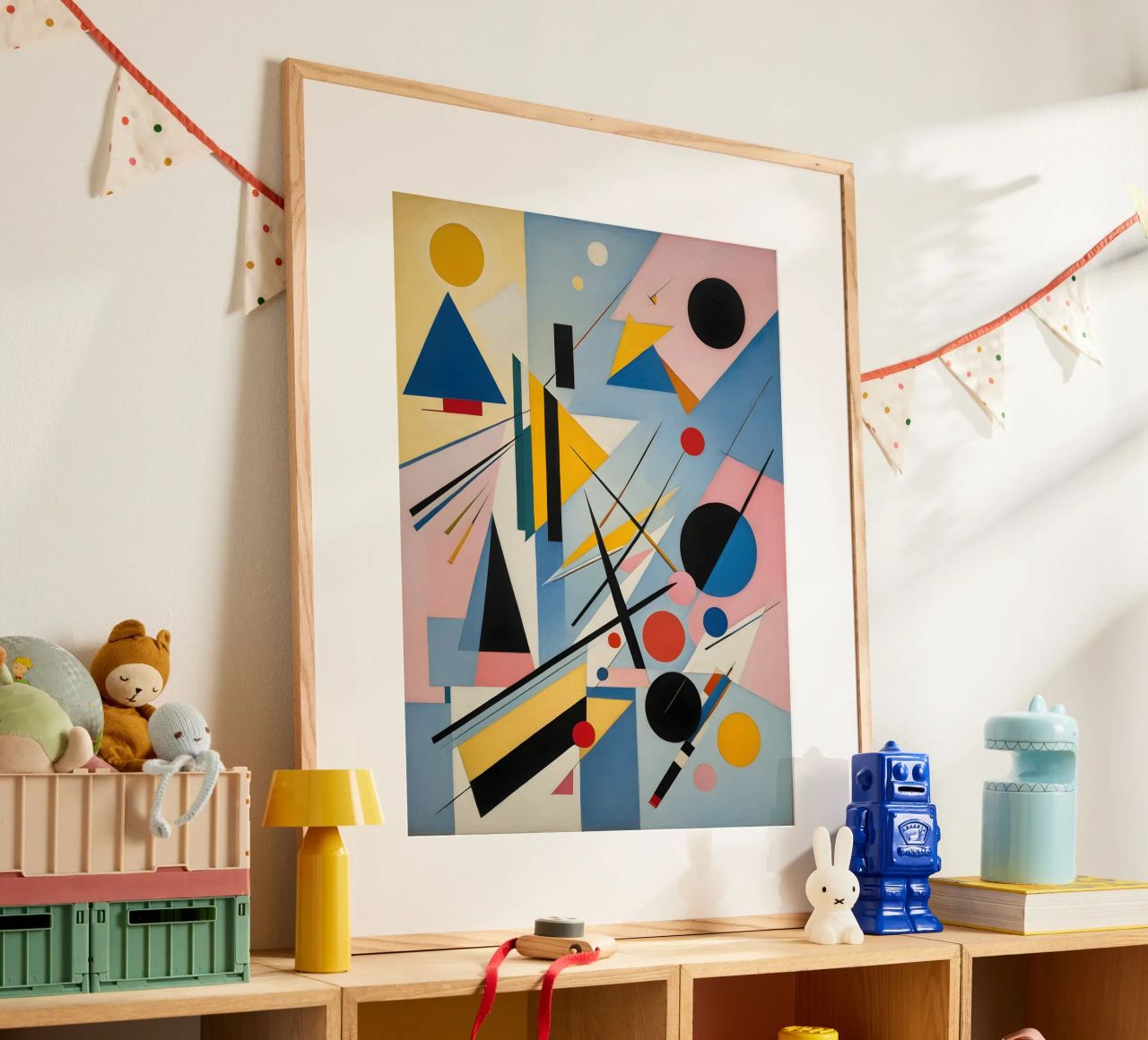 Abstrakt Formen poster by kosinsart.gallery