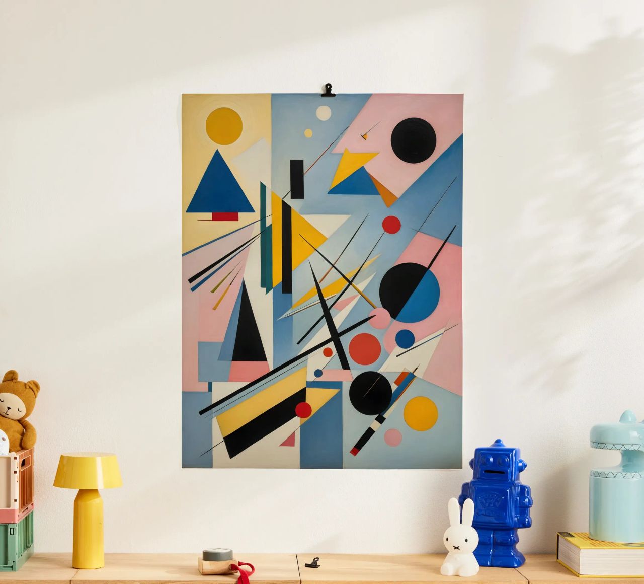Abstrakt Formen poster by kosinsart.gallery