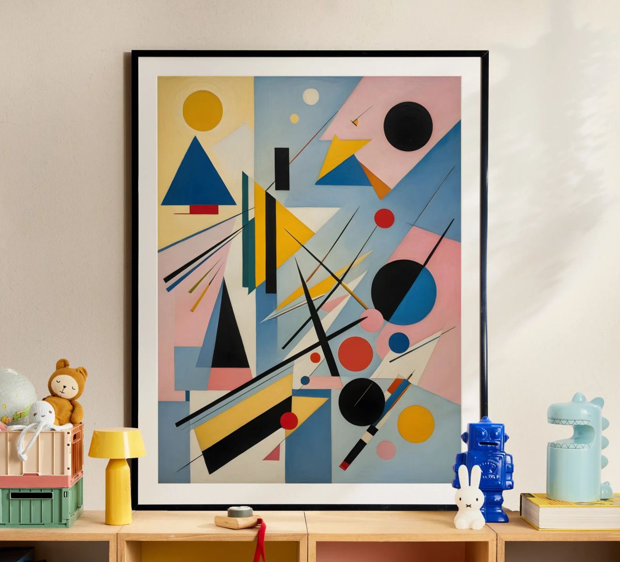 Abstrakt Formen poster by kosinsart.gallery