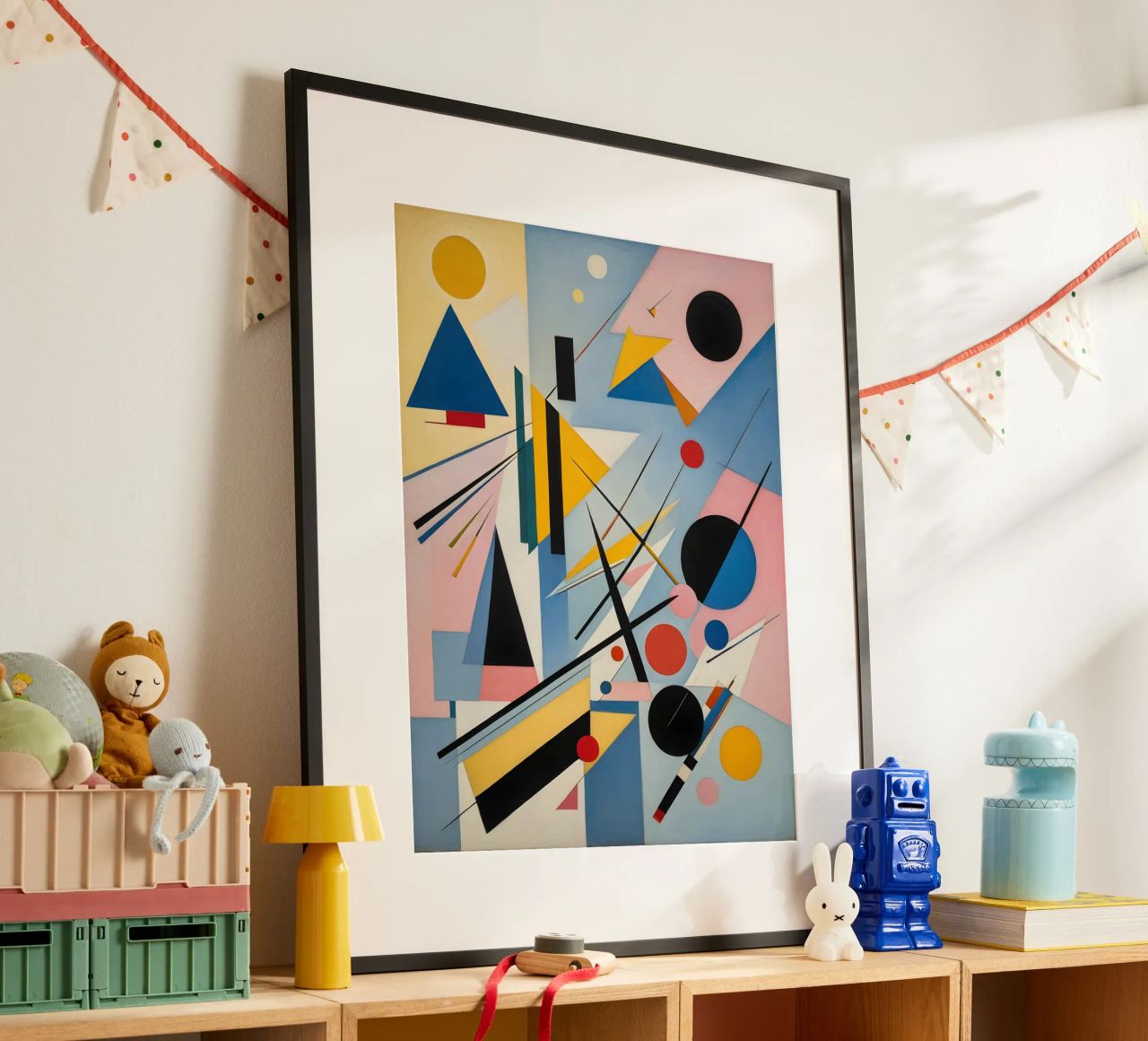 Abstrakt Formen poster by kosinsart.gallery