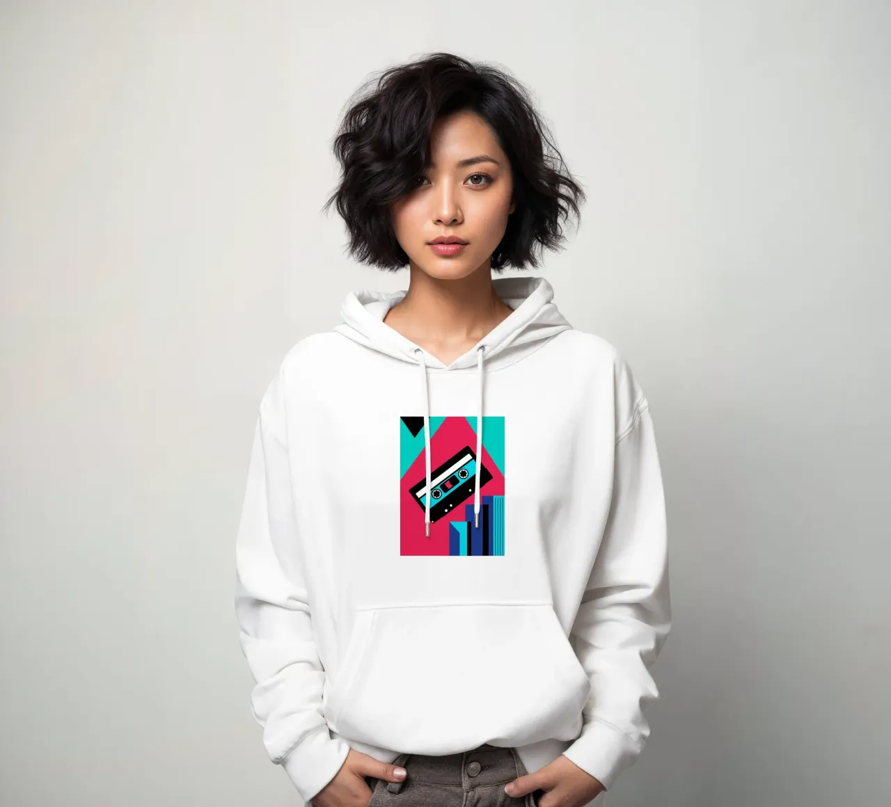 Cassette felpa con cappuccio da LOOK DIFFERENT