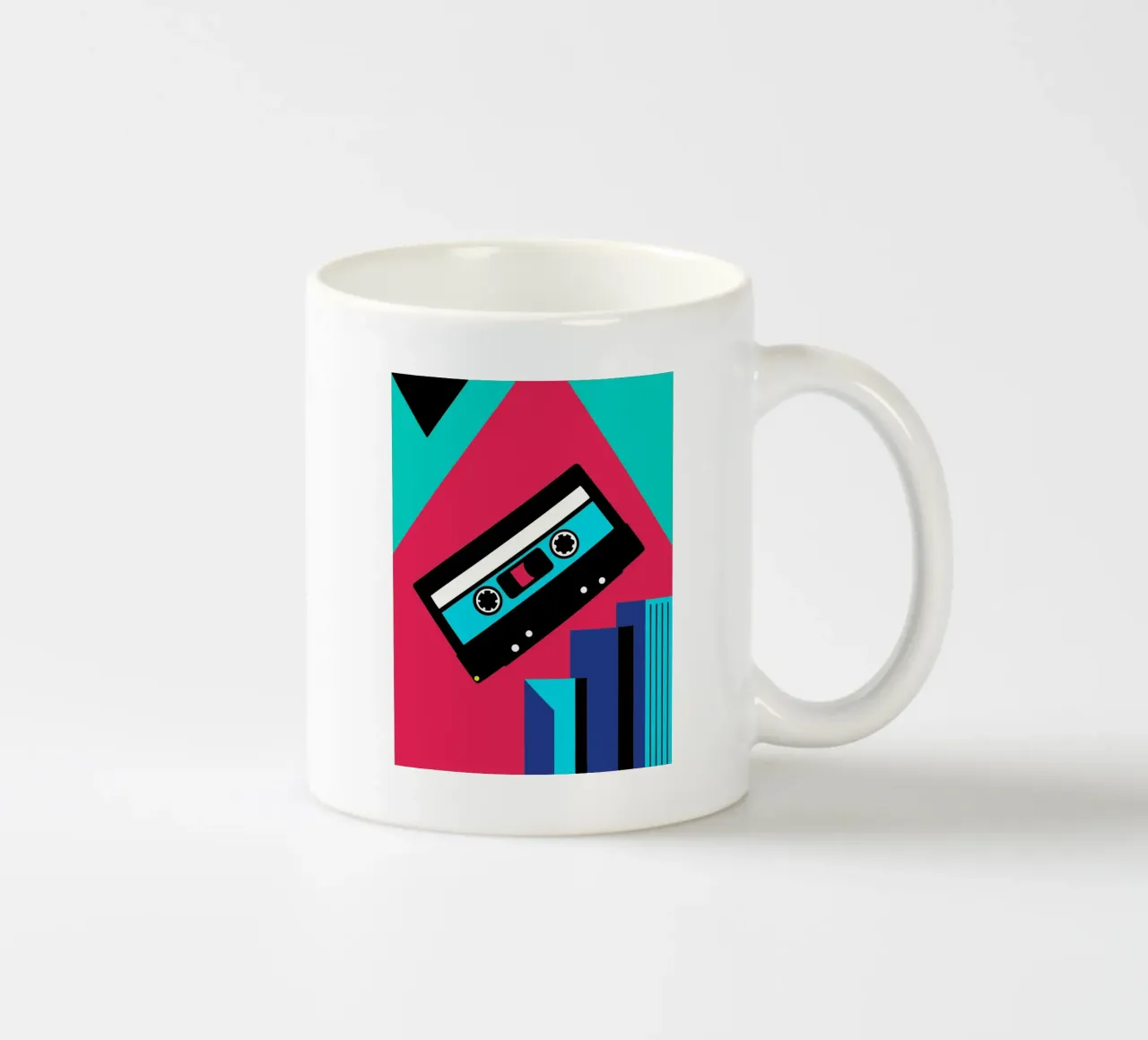 Cassette tazza in ceramica da LOOK DIFFERENT