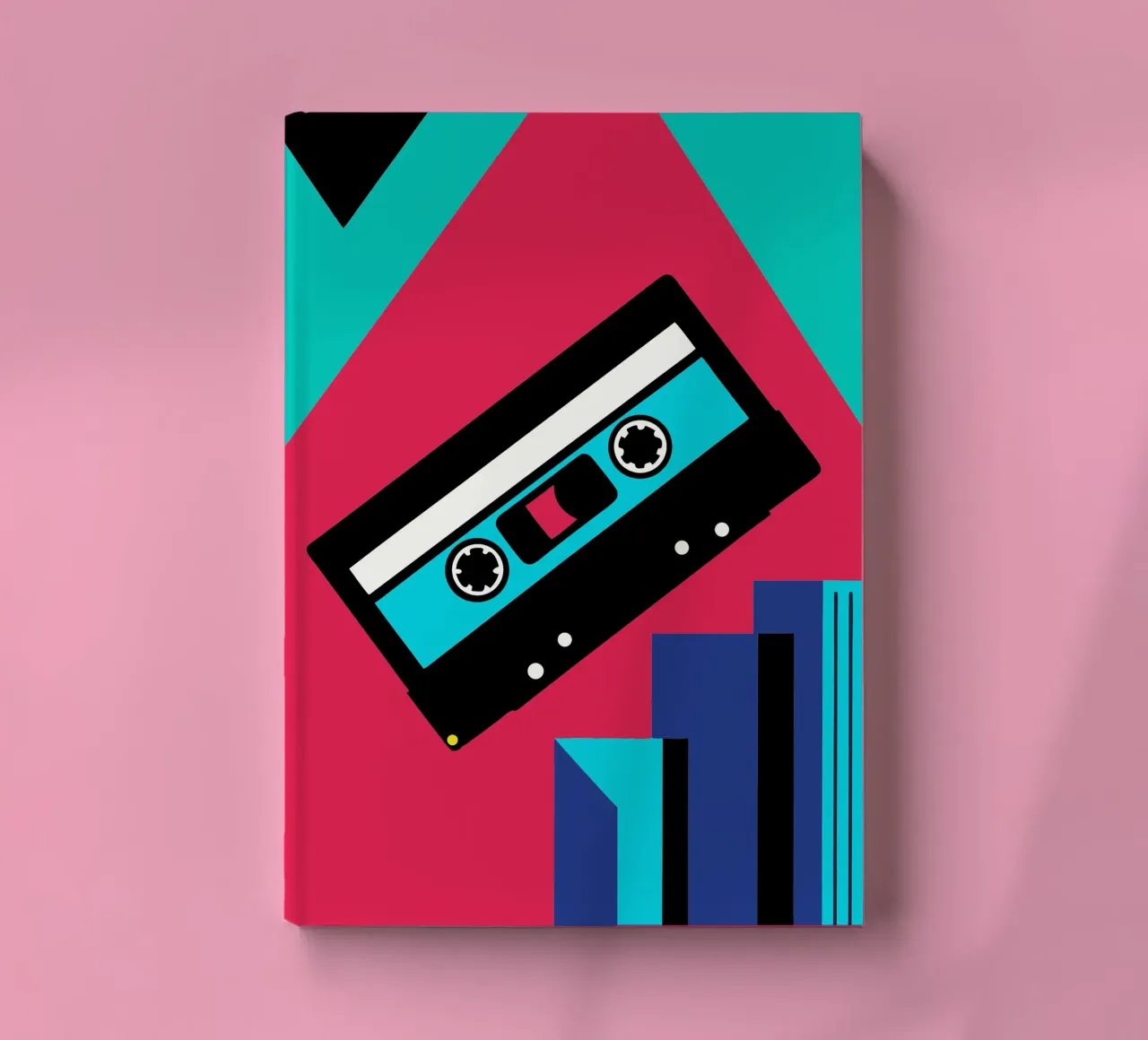 Cassettes notebook by LOOK DIFFERENT