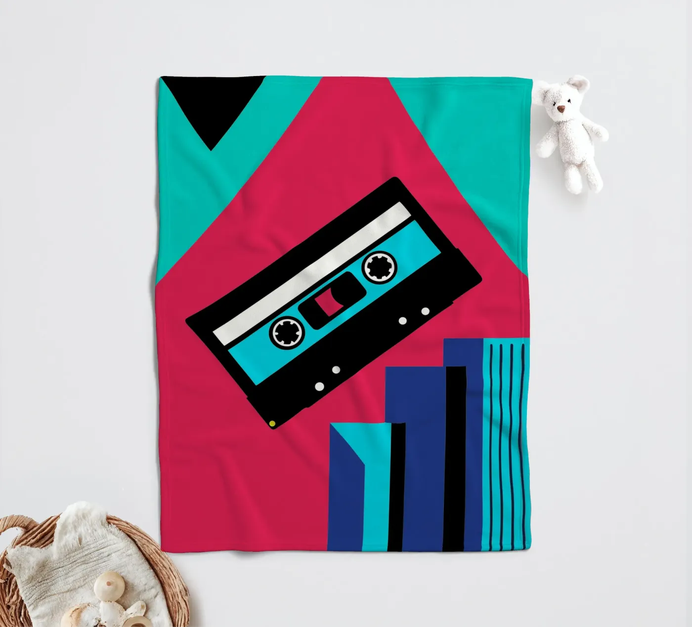 Cassettes fleecedeken van LOOK DIFFERENT