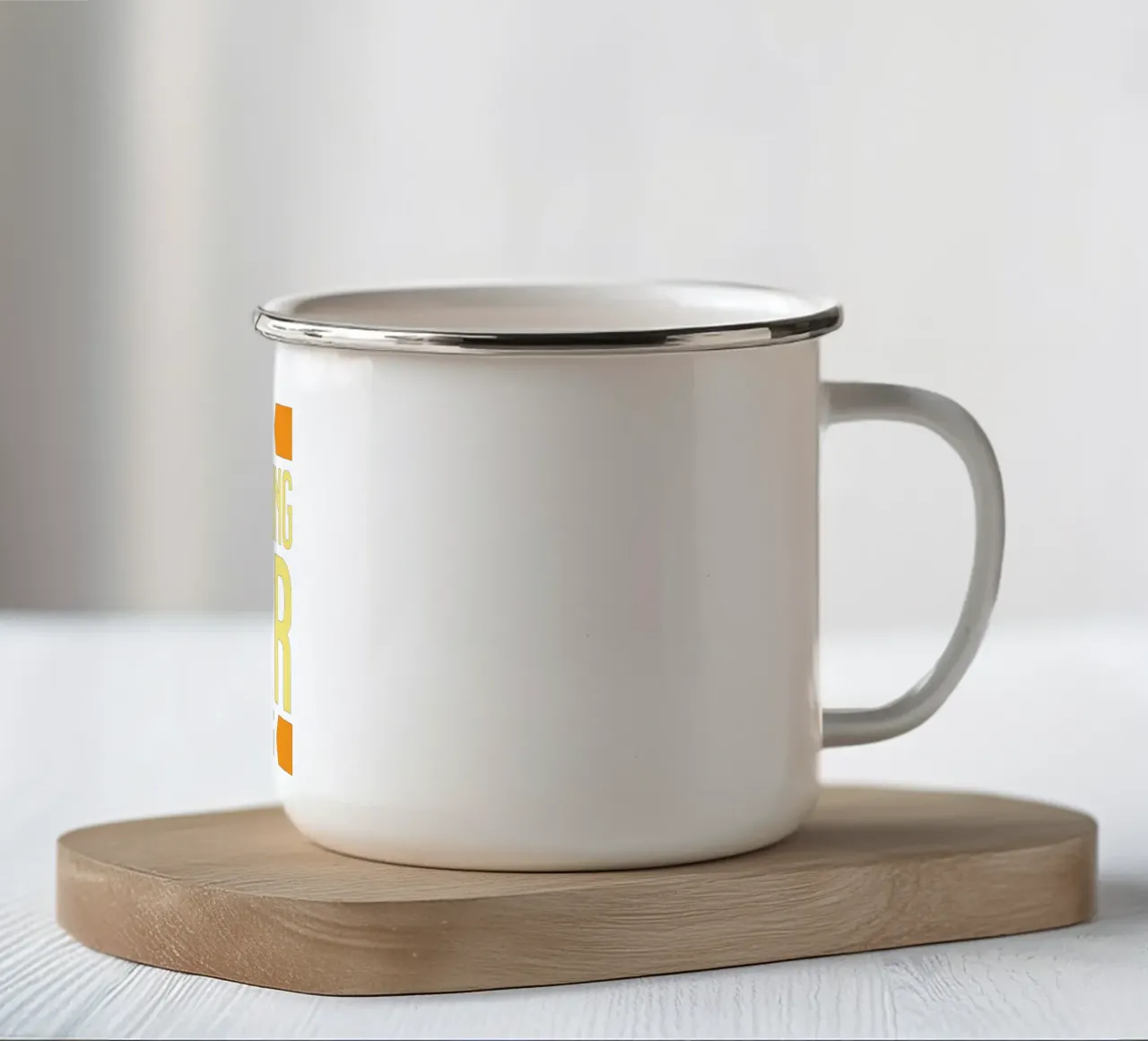 Smettere di sognare di fare le stelle tazza in smalto da Gunawan Rb