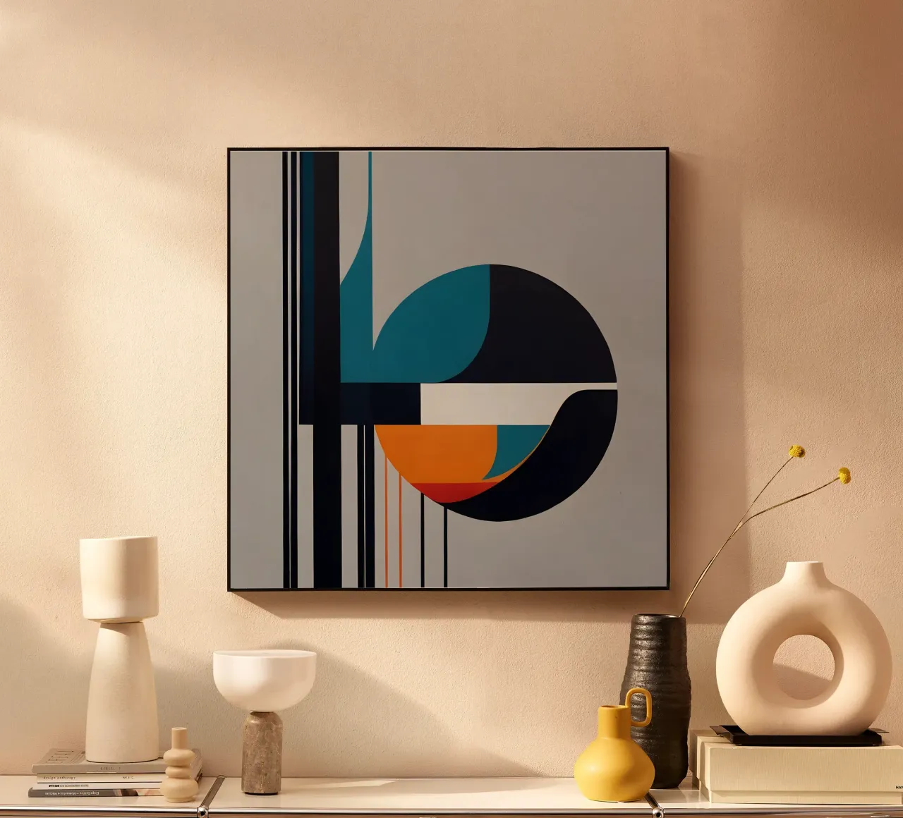 Abstrakte Kugel alu-dibond by kosinsart.gallery