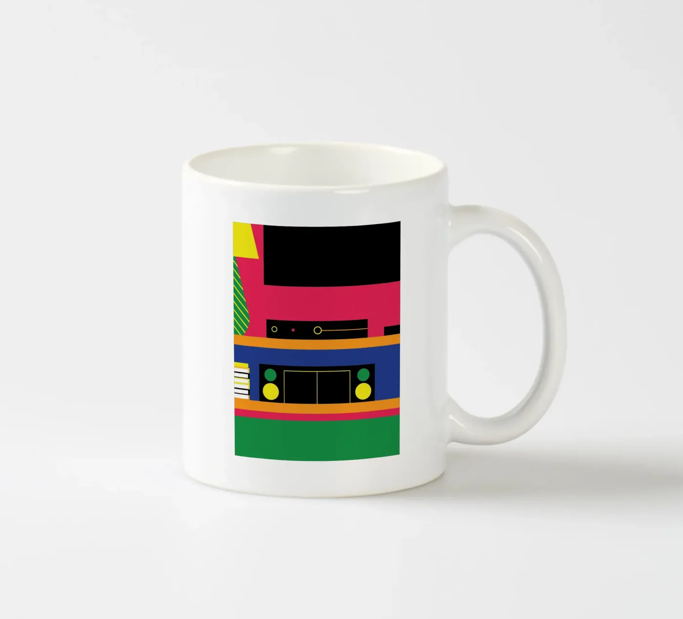 Audio System ceramic mug by LOOK DIFFERENT