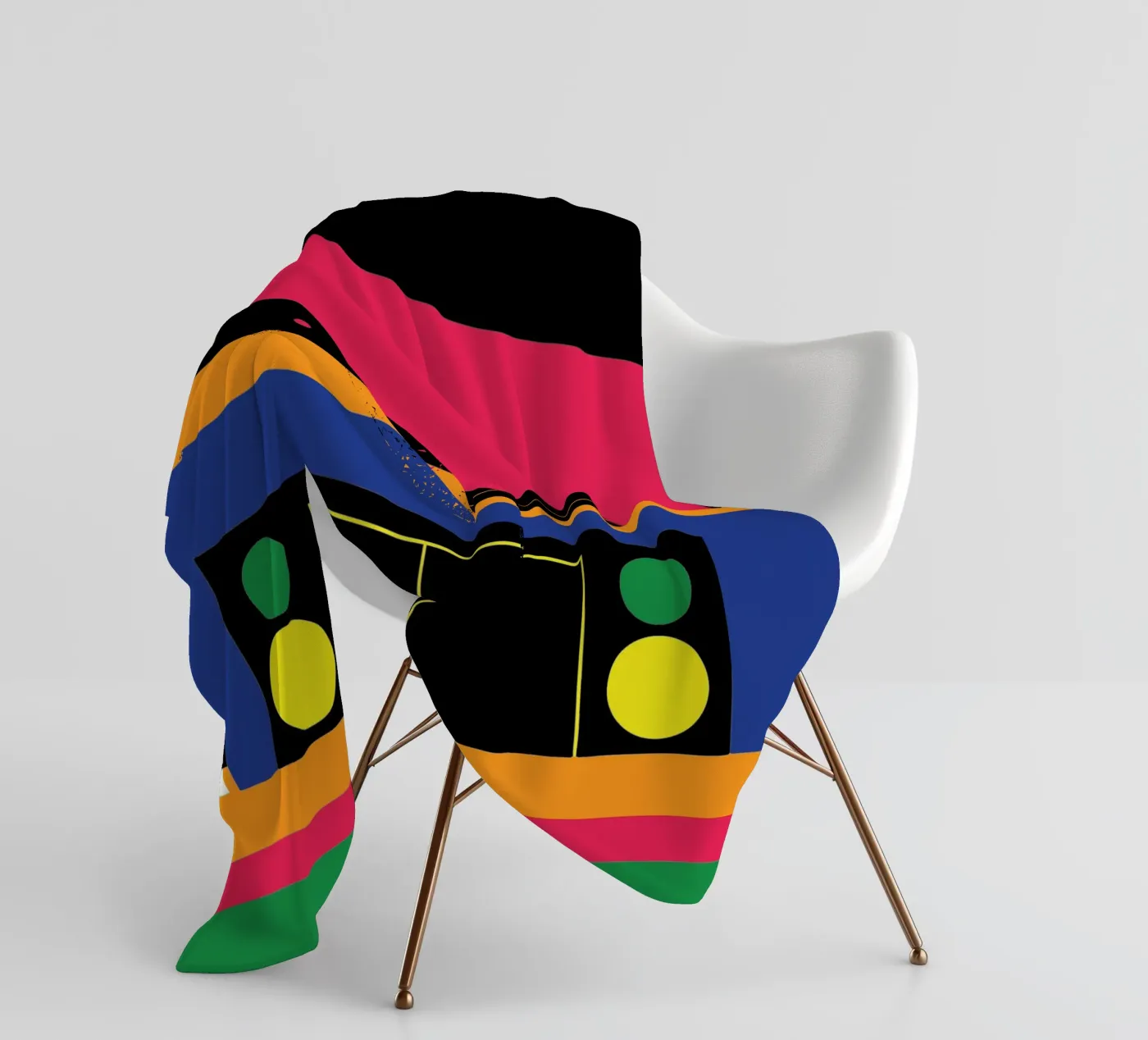 Audio System Fleecedecke von LOOK DIFFERENT
