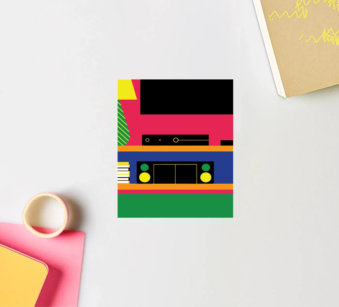 Audio System sticker by LOOK DIFFERENT