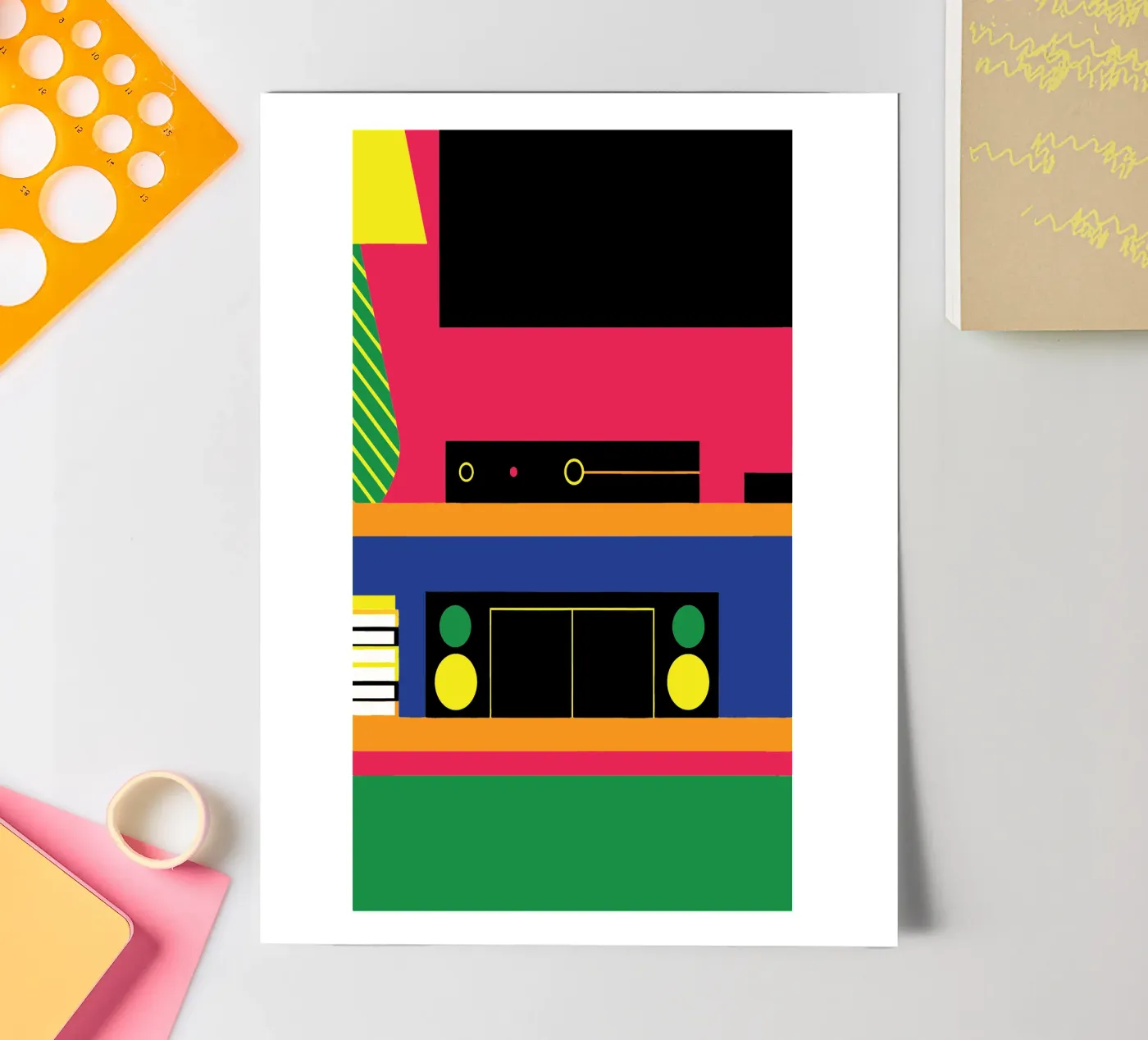 Audio System sticker sheet by LOOK DIFFERENT