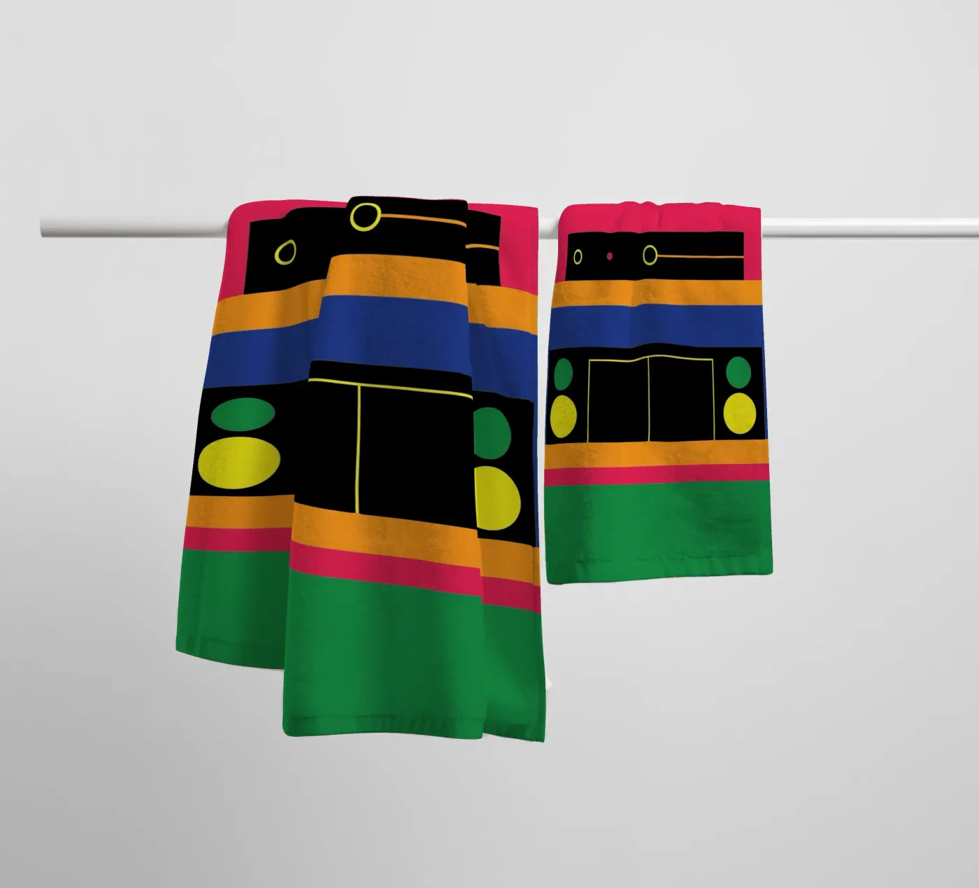 Audiosysteem badhanddoek van LOOK DIFFERENT