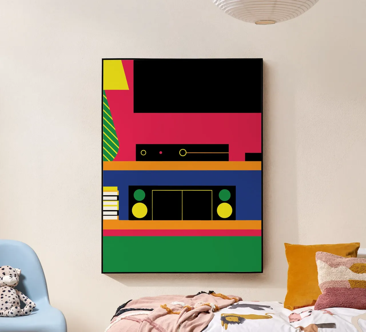 Système audio plexiglas de LOOK DIFFERENT