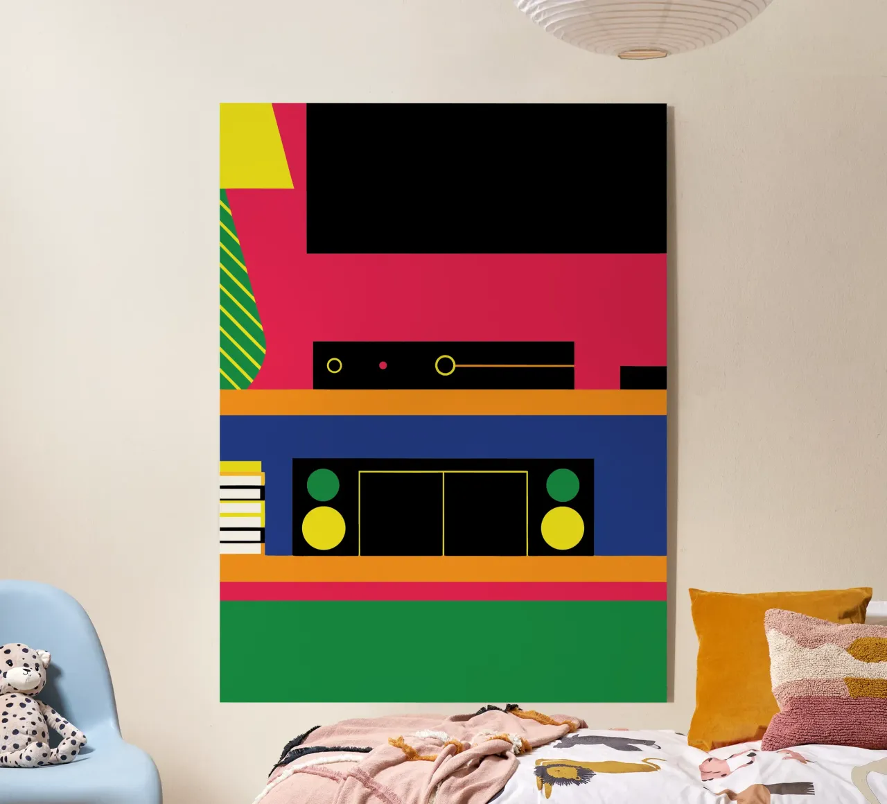 Système audio plexiglas de LOOK DIFFERENT