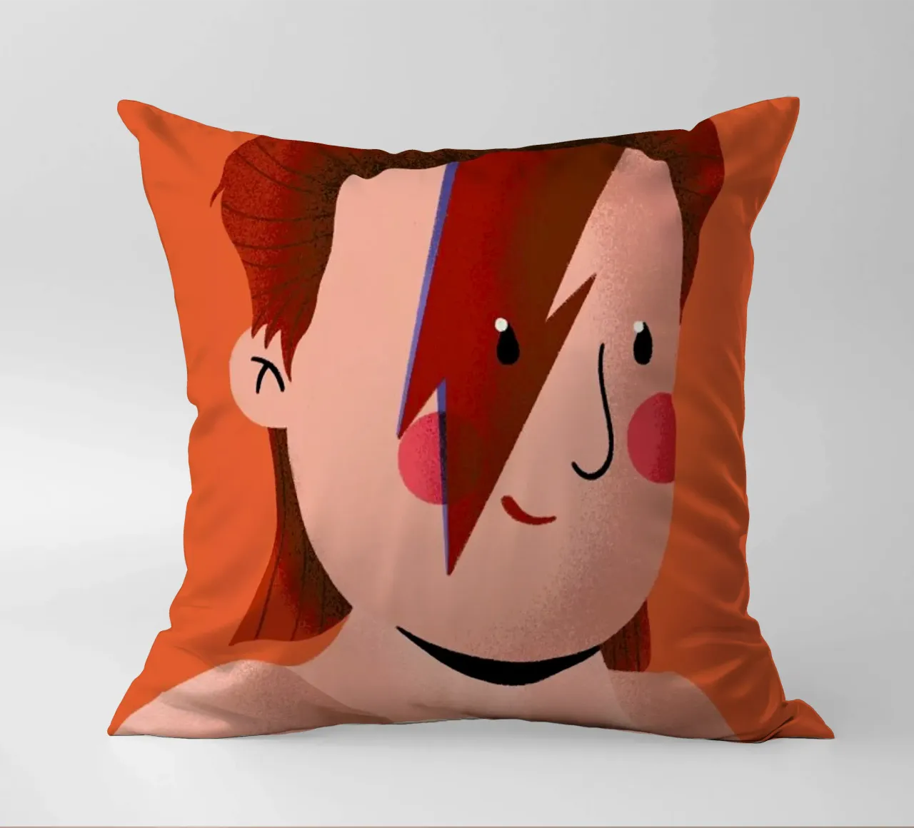 David Bowie Portrait cuscino da Rafa Gomes