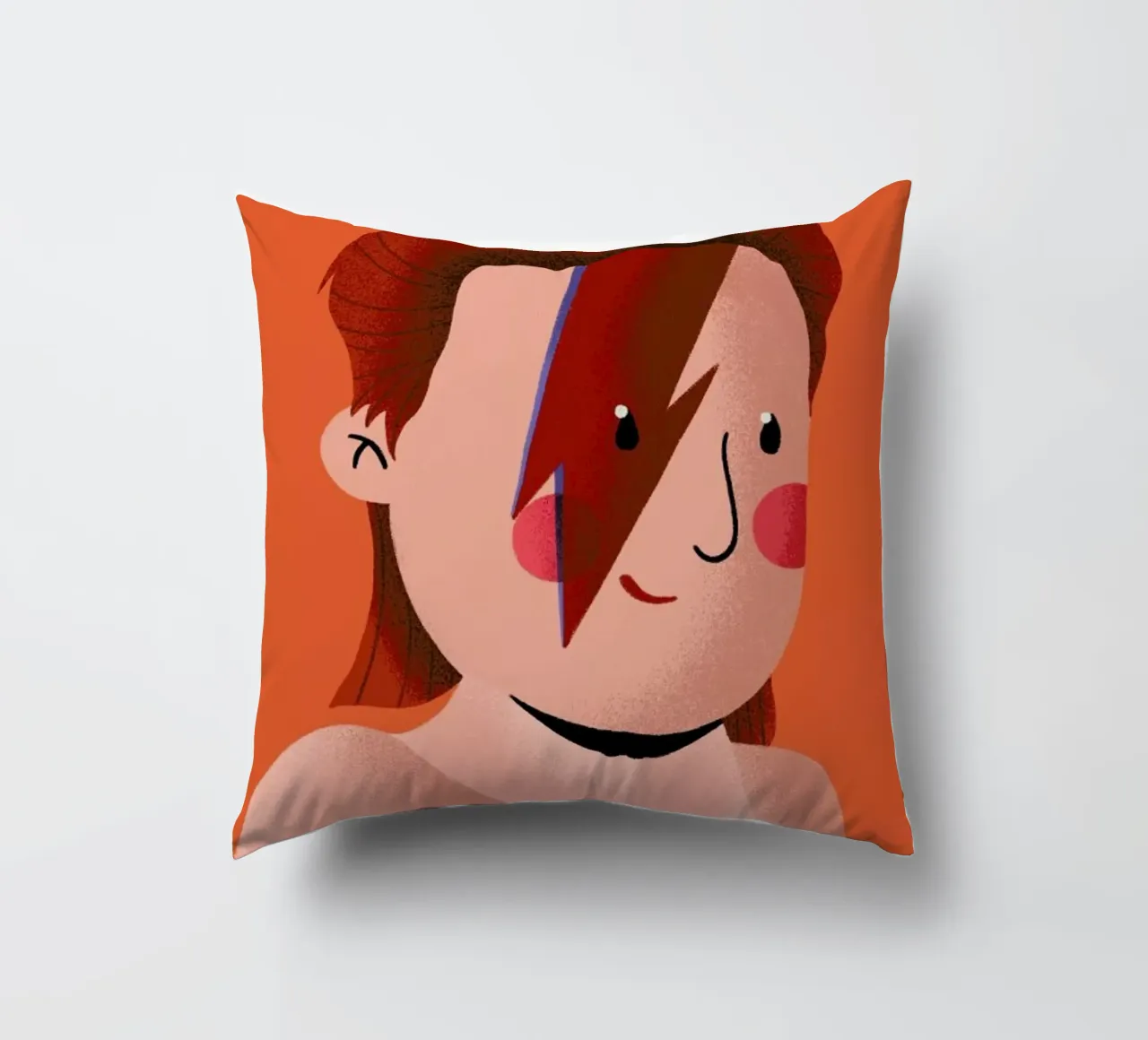 David Bowie Portrait cuscino da Rafa Gomes