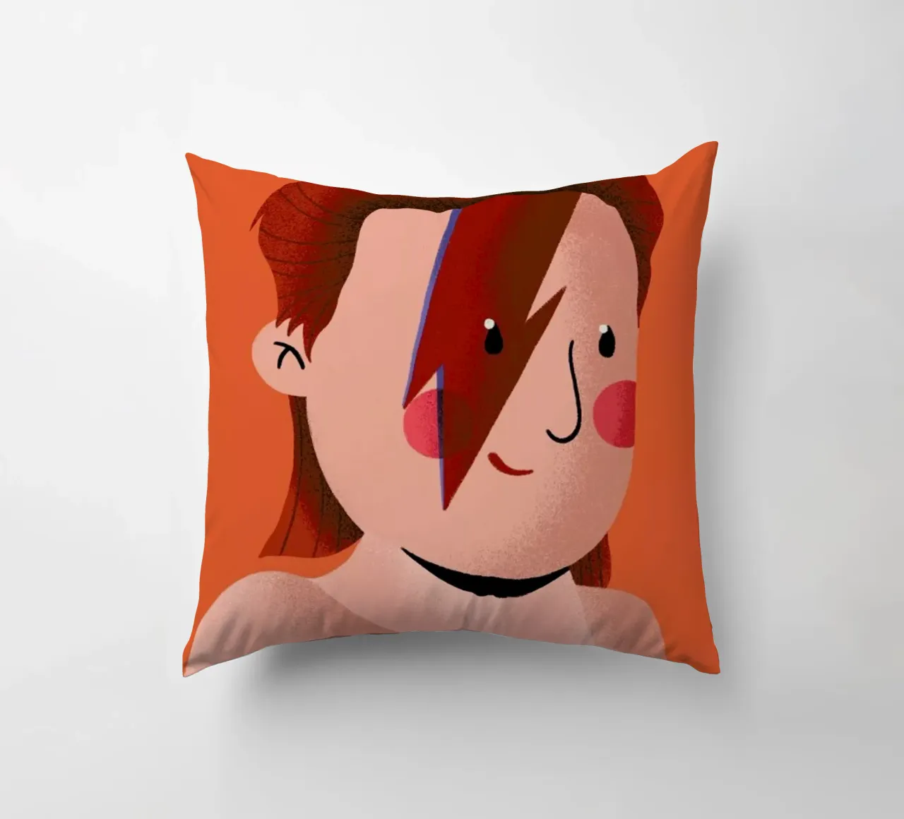 David Bowie Portrait cuscino da Rafa Gomes