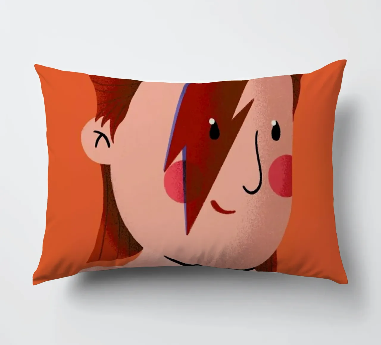 David Bowie Portrait cuscino da Rafa Gomes