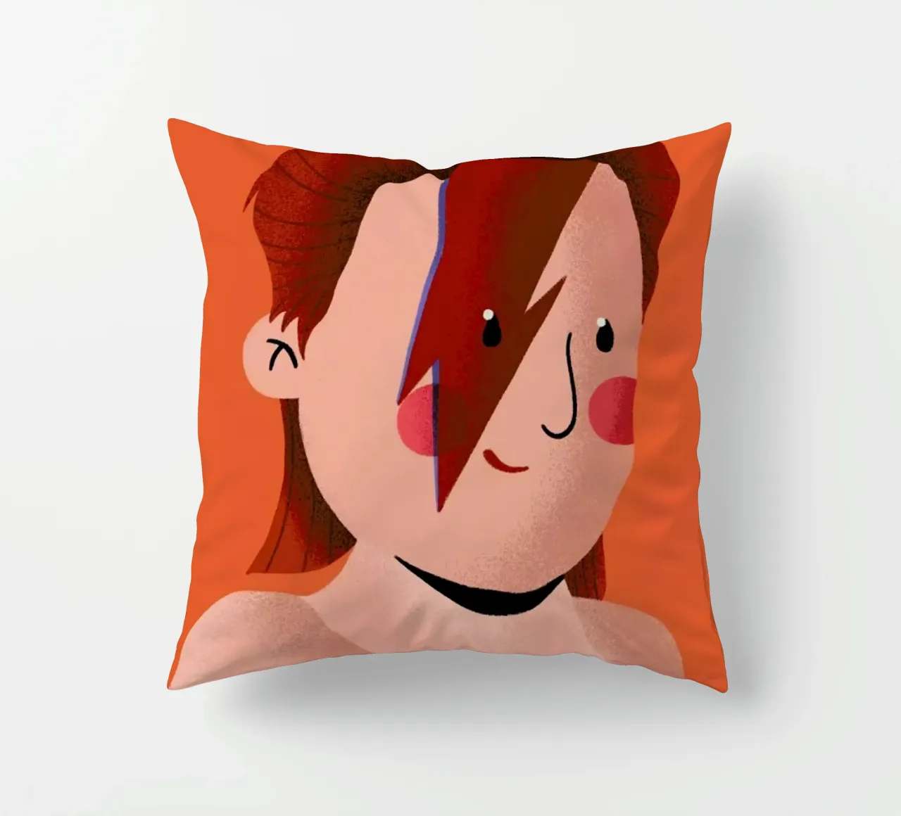 David Bowie Portrait cuscino da Rafa Gomes