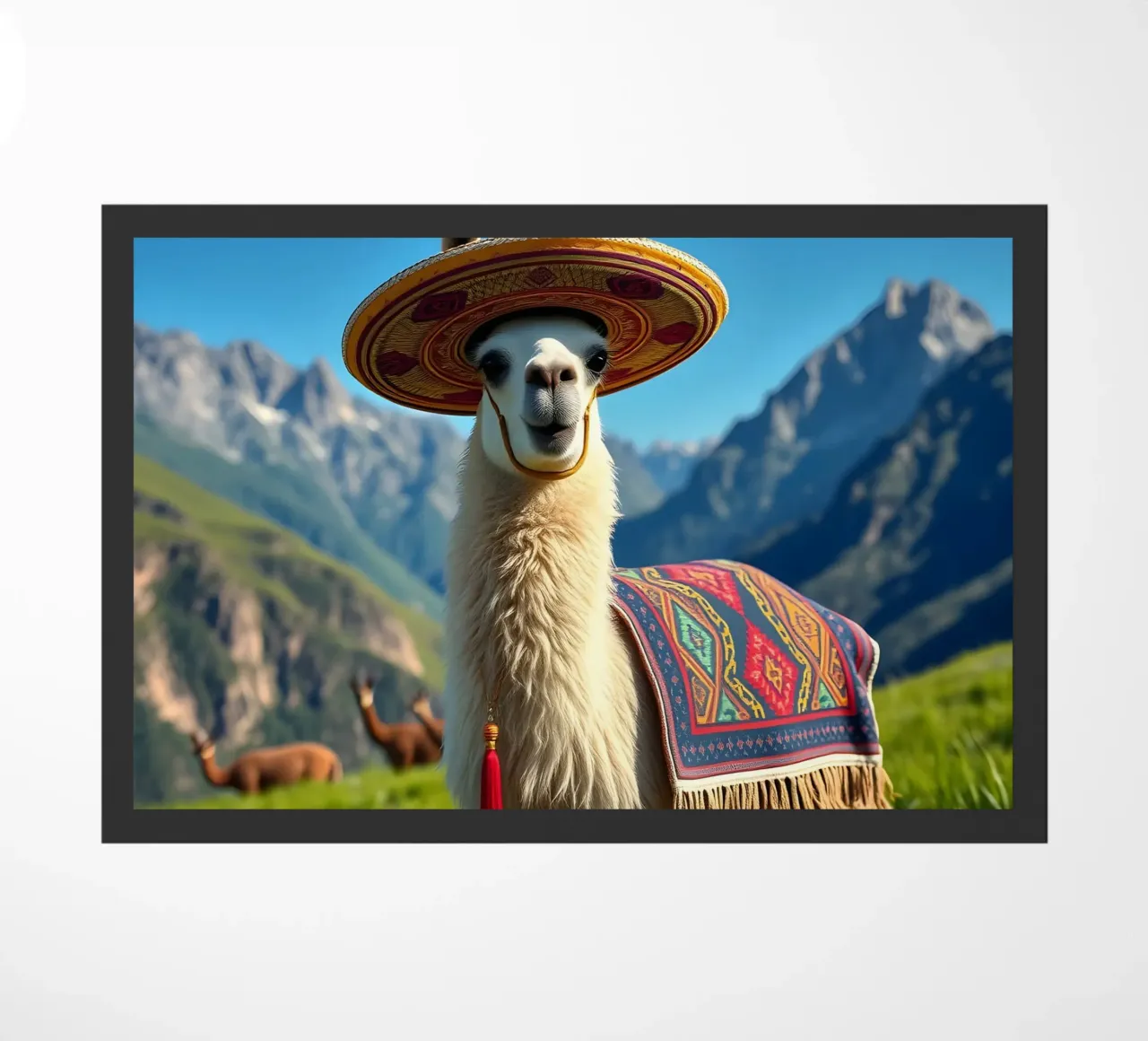 Lama con sombrero zerbino da Anita's Dream