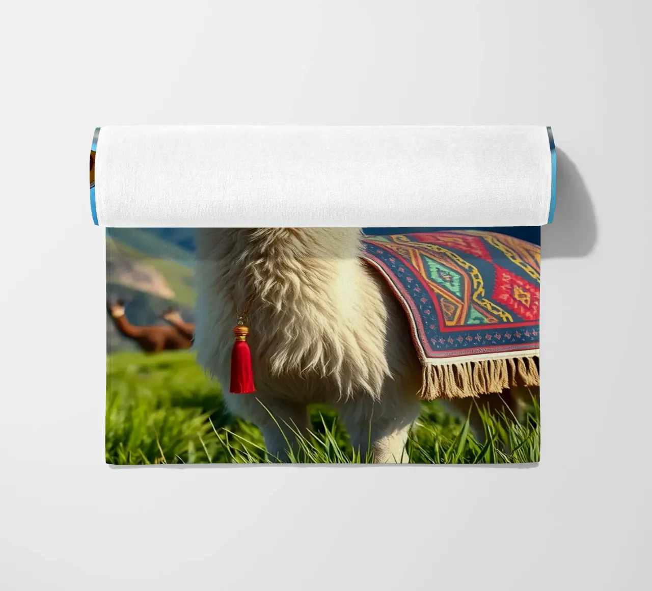 Lama con sombrero telo mare da Anita's Dream