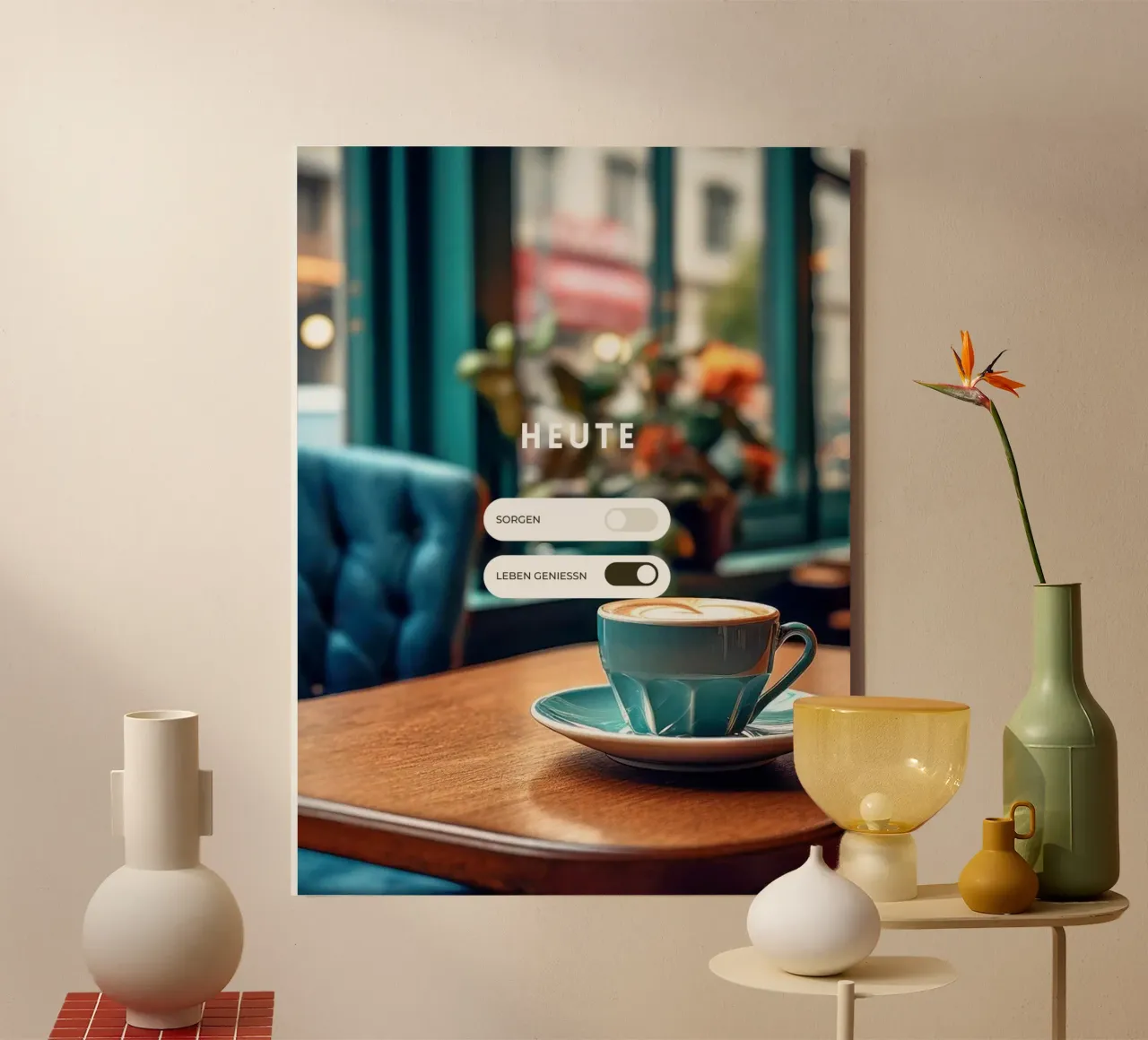 Enjoy Life -> Today canvas met Baklijst van FXDK