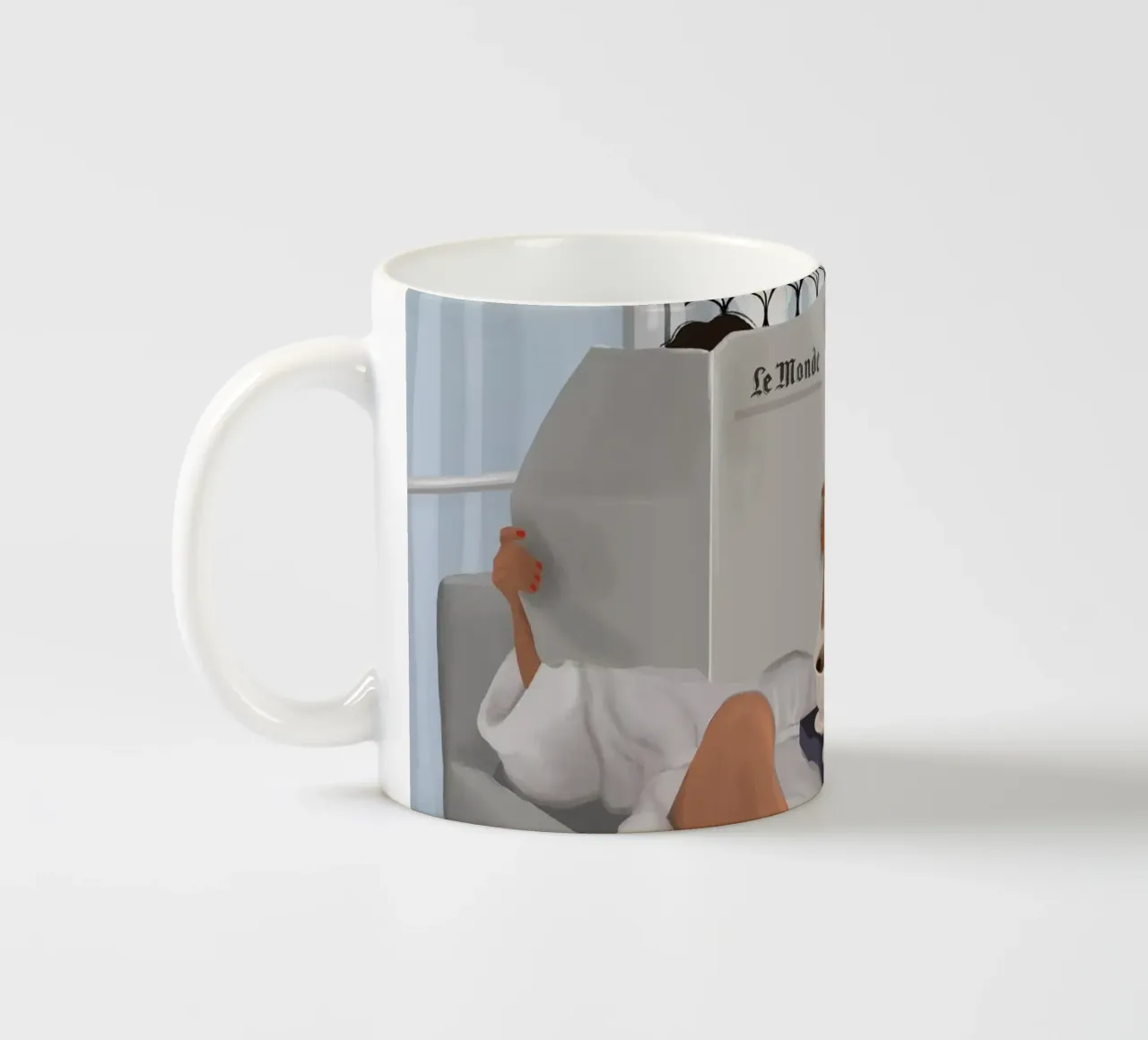 Paris Breakfast tazza in ceramica da PetrArts