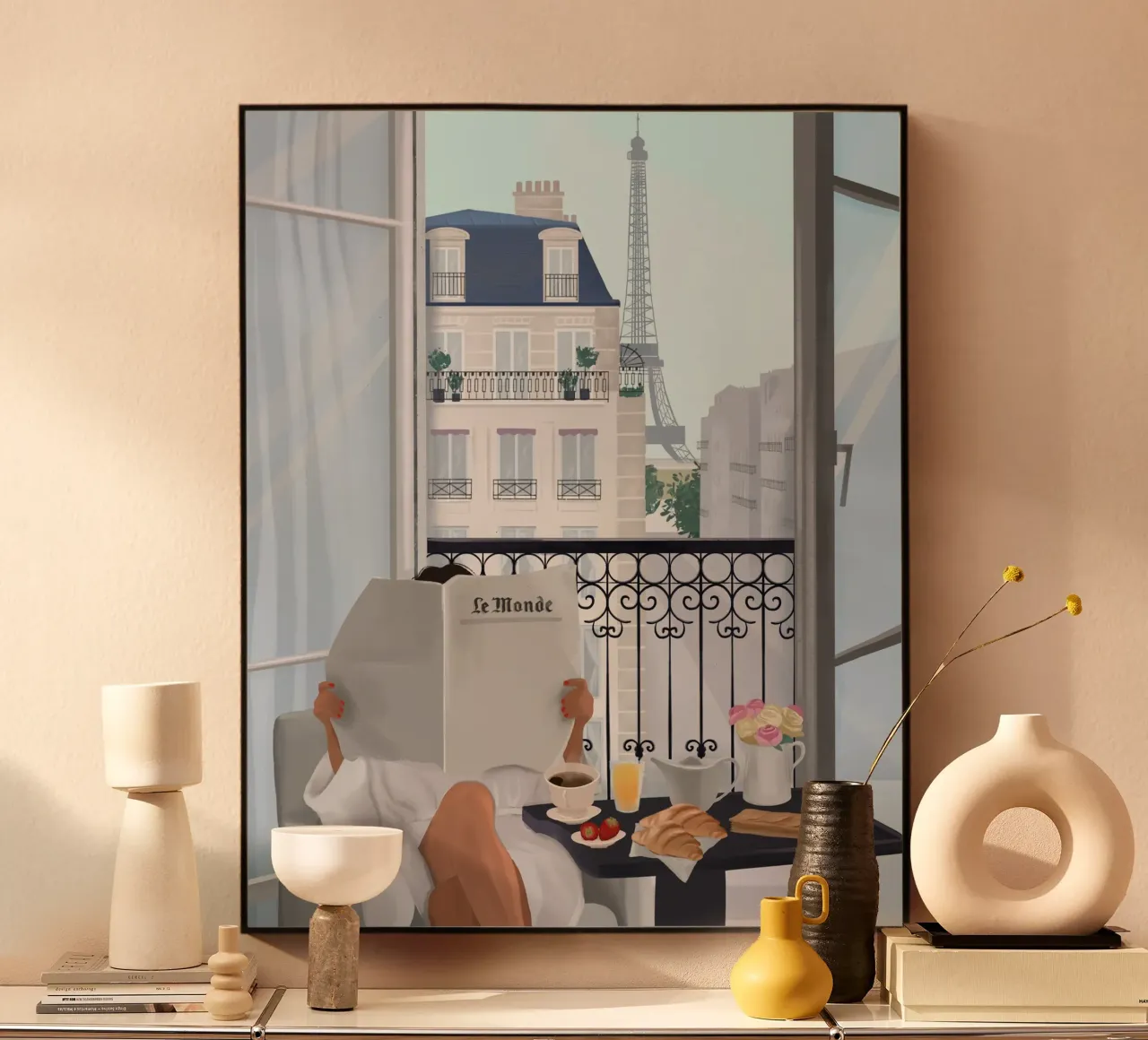 Paris Breakfast plexiglass da PetrArts