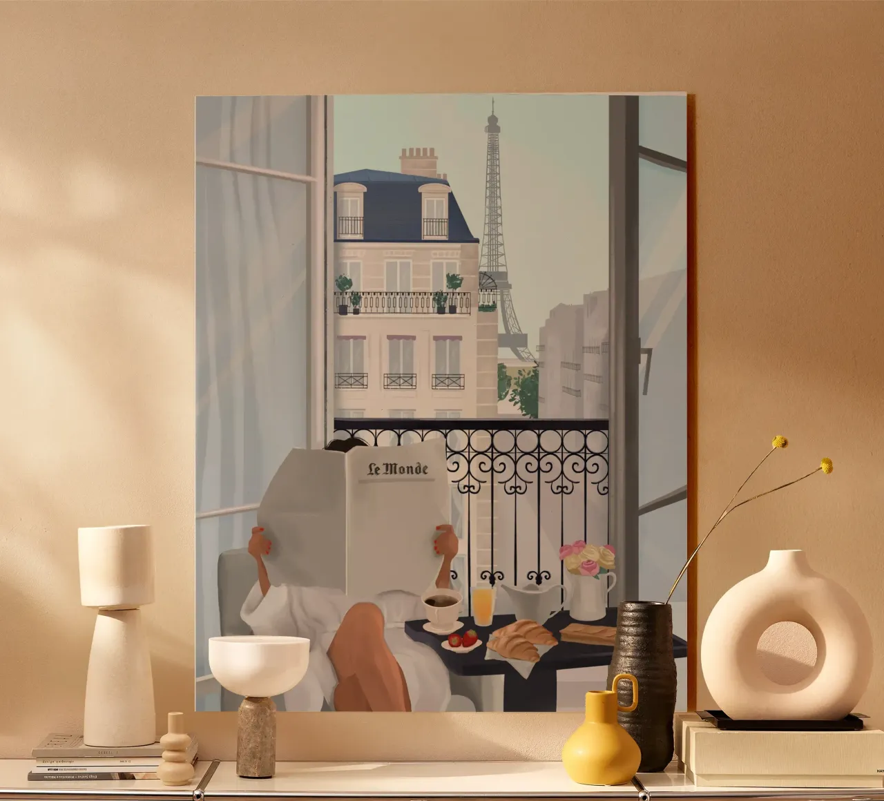 Paris Breakfast plexiglass da PetrArts