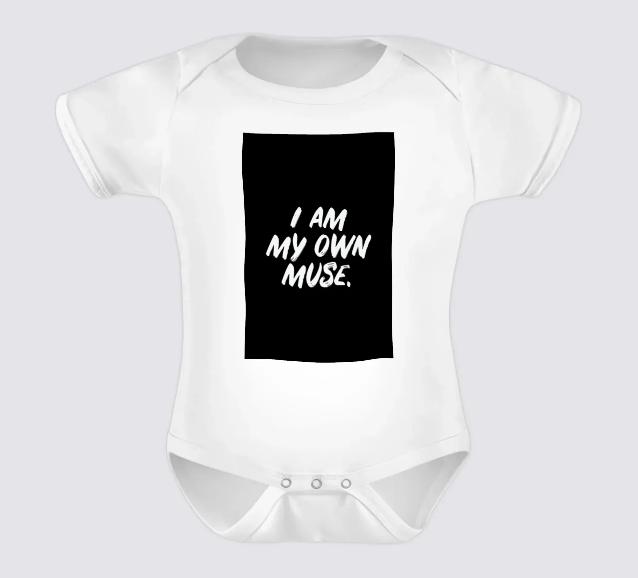 Own Muse body neonato maniche corte da typed