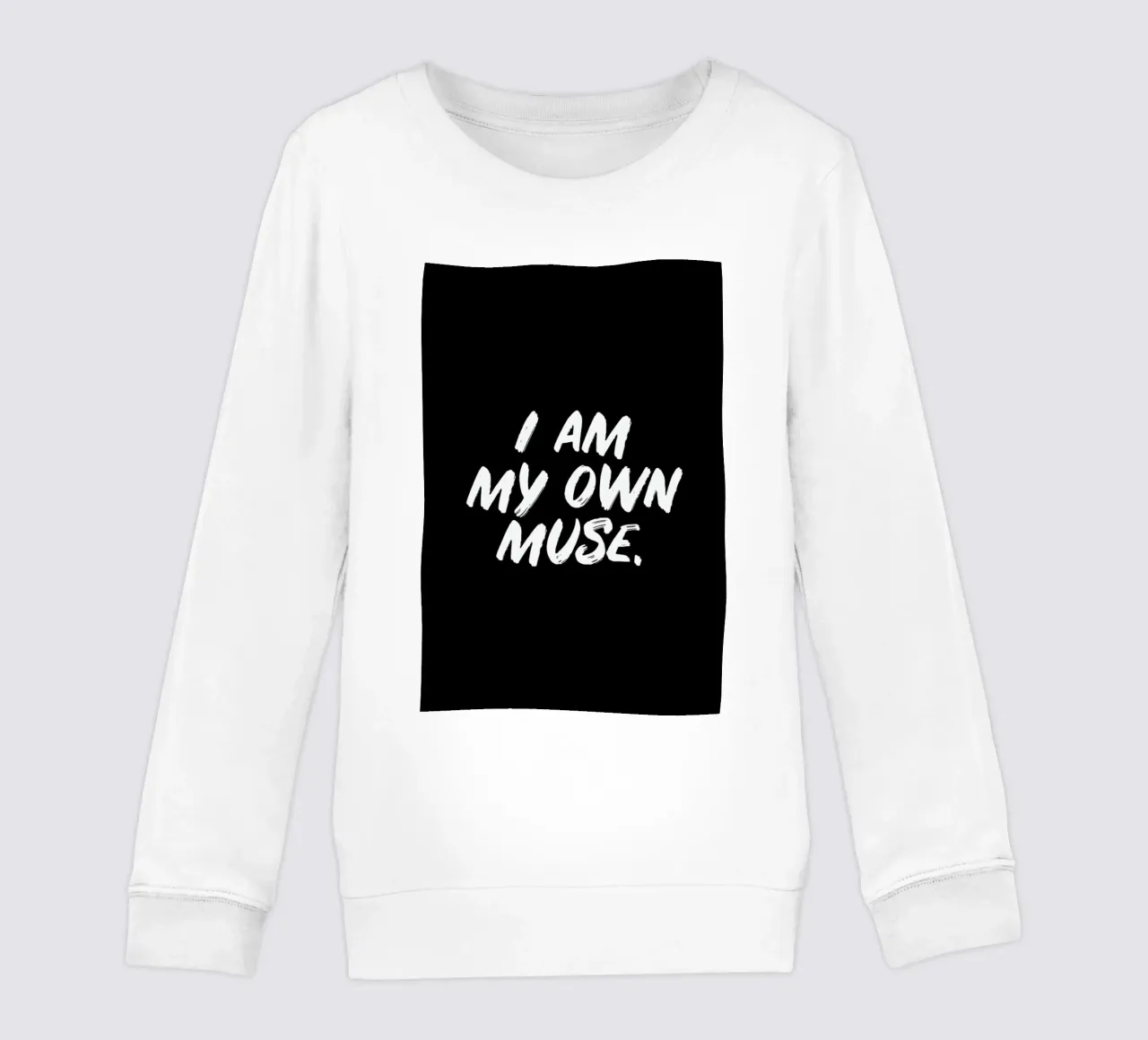 Own Muse felpa bambino da typed