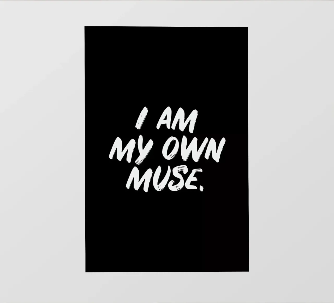 Own Muse pellicola backlit da typed