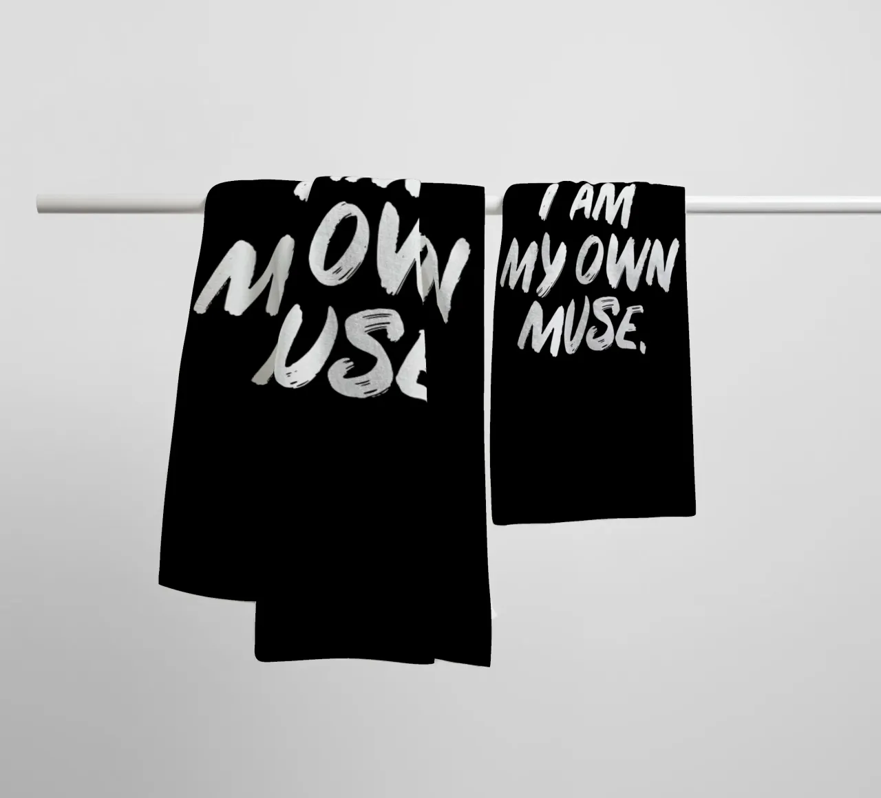 Own Muse asciugamano da bagno da typed