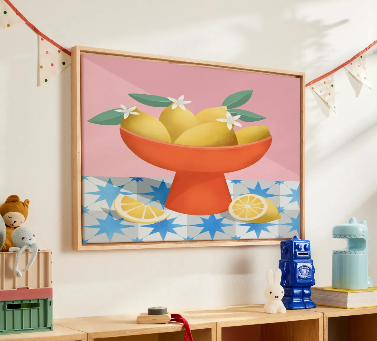 Citrus Bowl tela con Cornice a cassetta da PetrArts