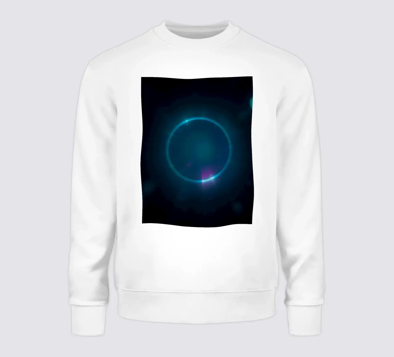 Celestial light display showcasing vibrant colors and patter sweatshirt by DesignDoodle