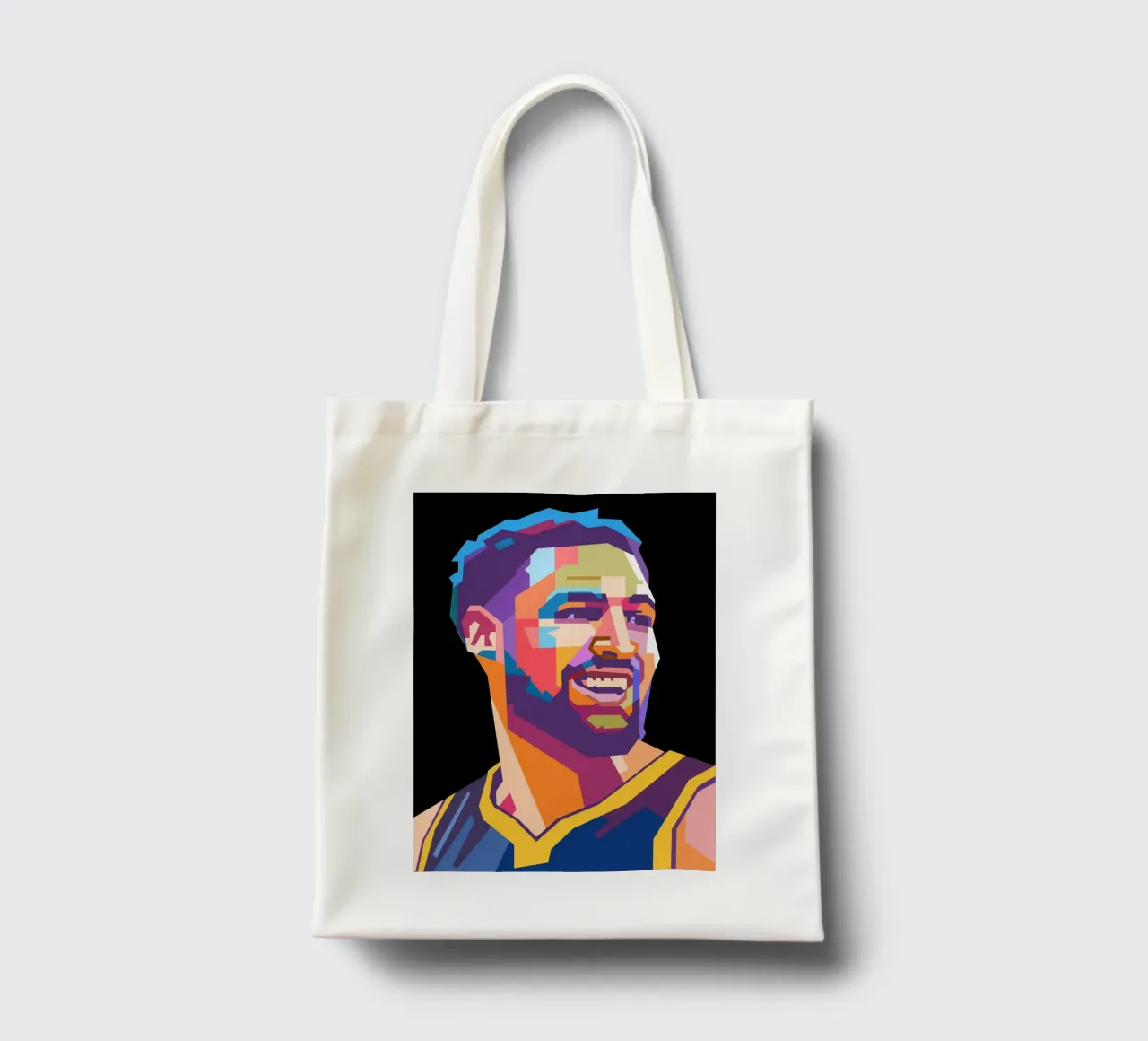 Clay Thompson basketball tote bag by Hantamrata