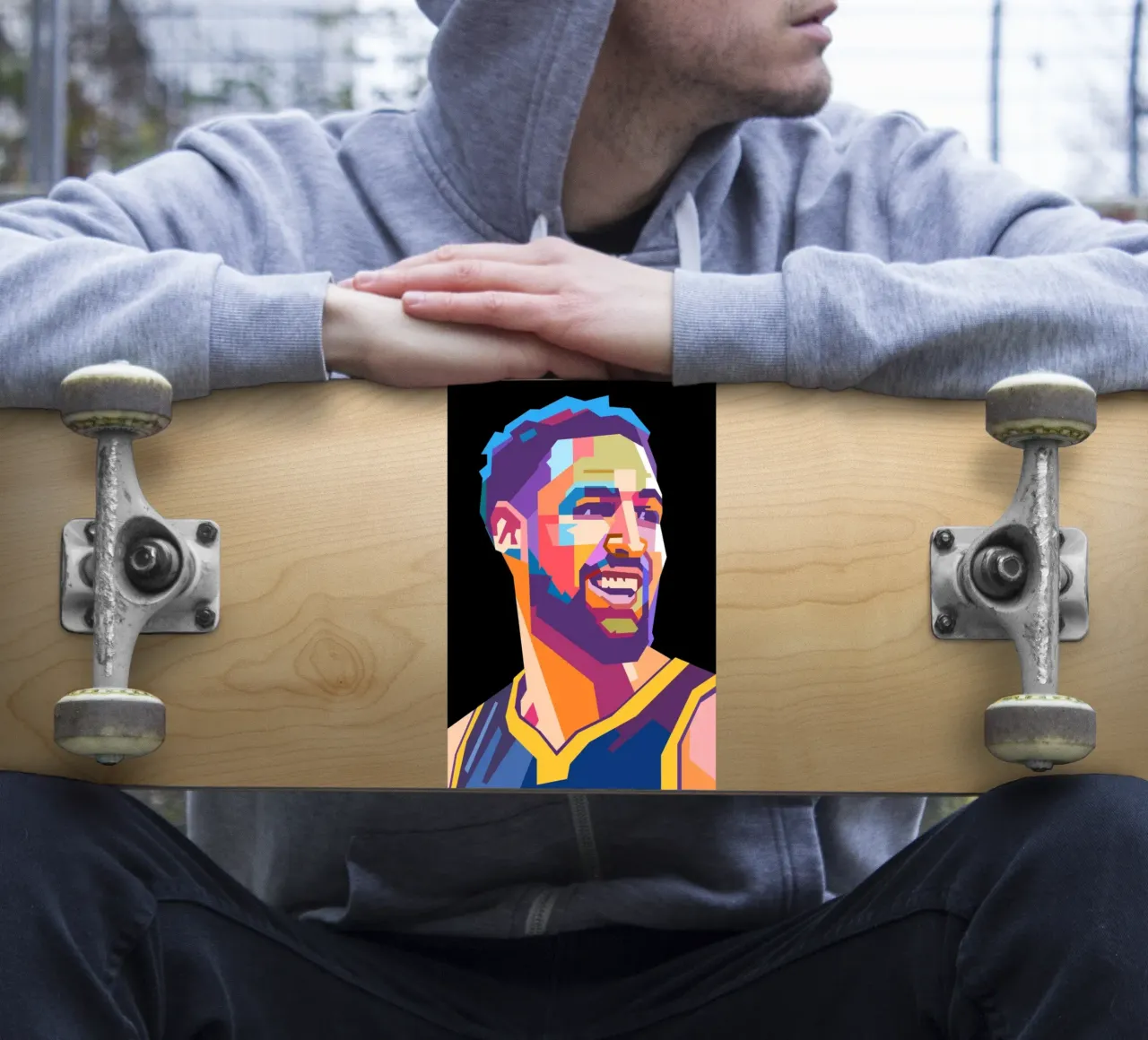 Clay Thompson basketball sticker by Hantamrata