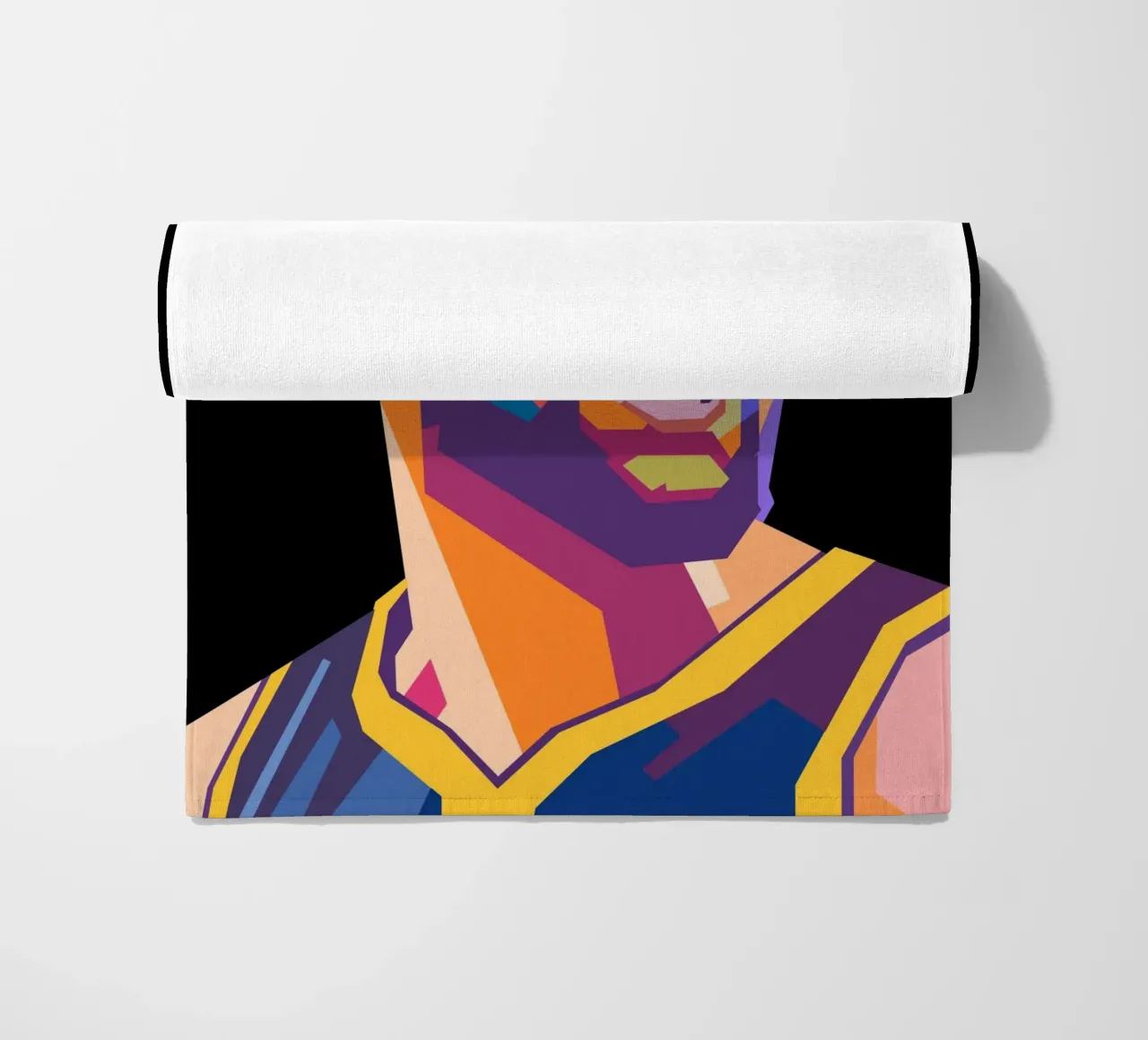 Clay Thompson basketball beach towel by Hantamrata