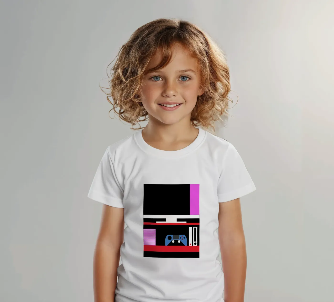 Gioco per console t-shirt bambini da LOOK DIFFERENT
