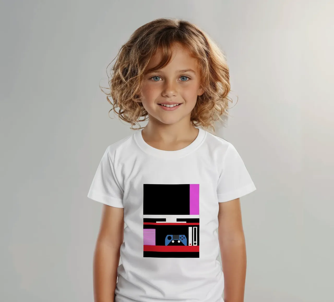 Gioco per console t-shirt bambini da LOOK DIFFERENT